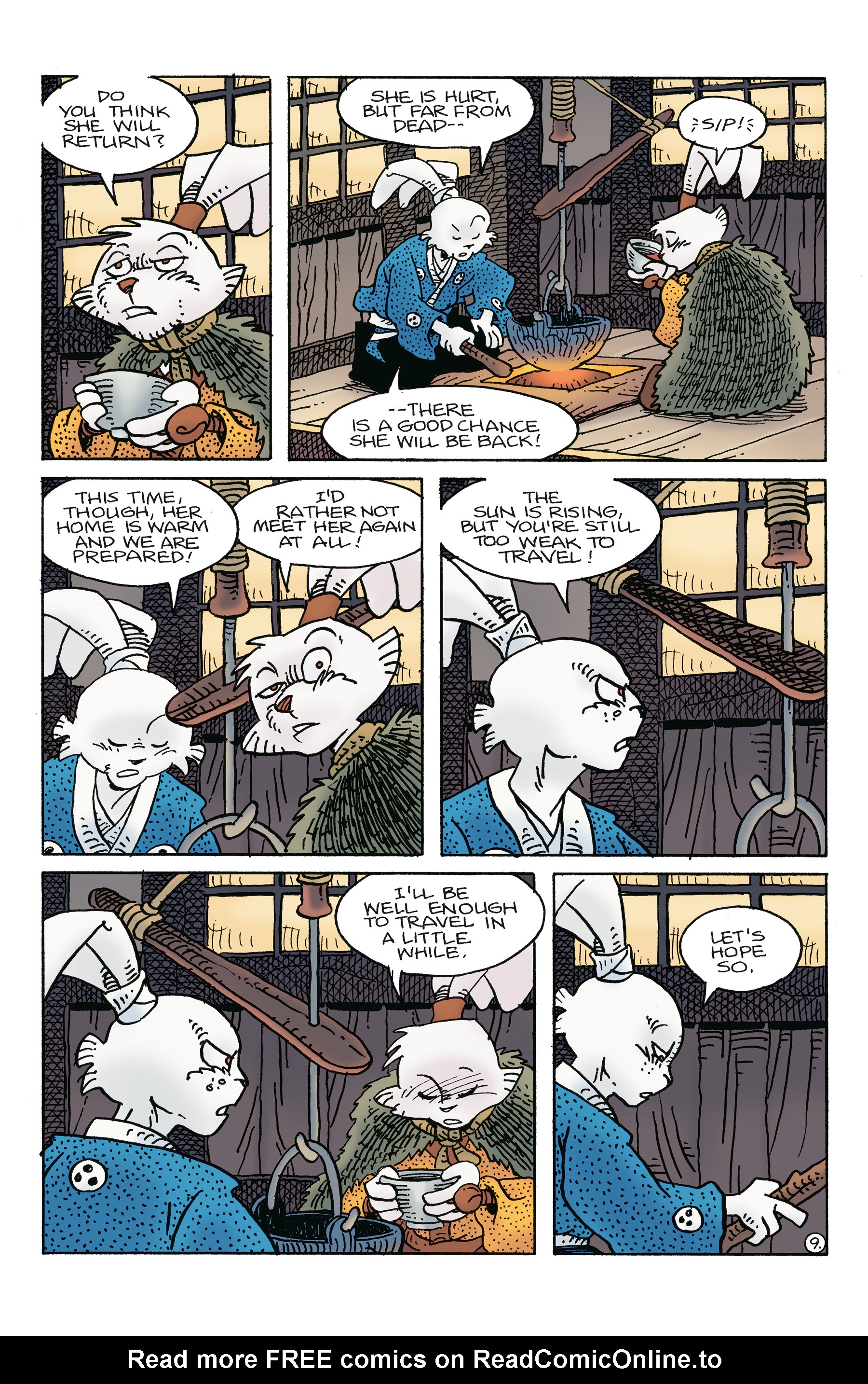 Read online Usagi Yojimbo: Ice and Snow comic -  Issue #3 - 11