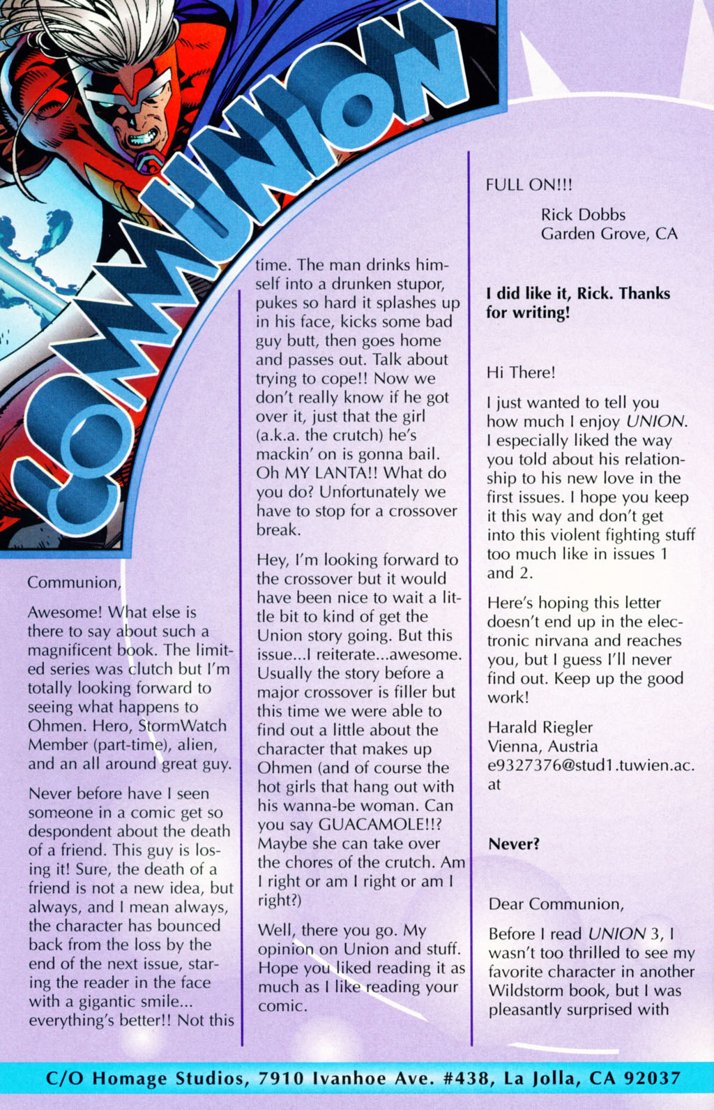 Read online Union (1995) comic -  Issue #5 - 33
