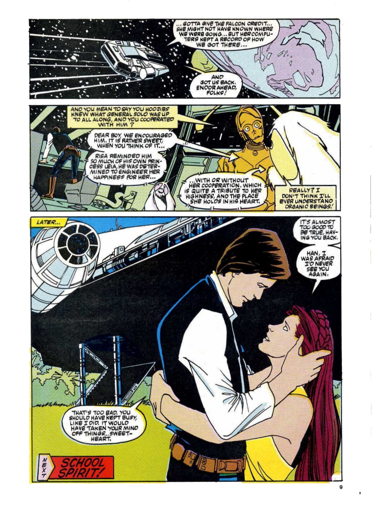Read online Return of the Jedi comic -  Issue #125 - 9