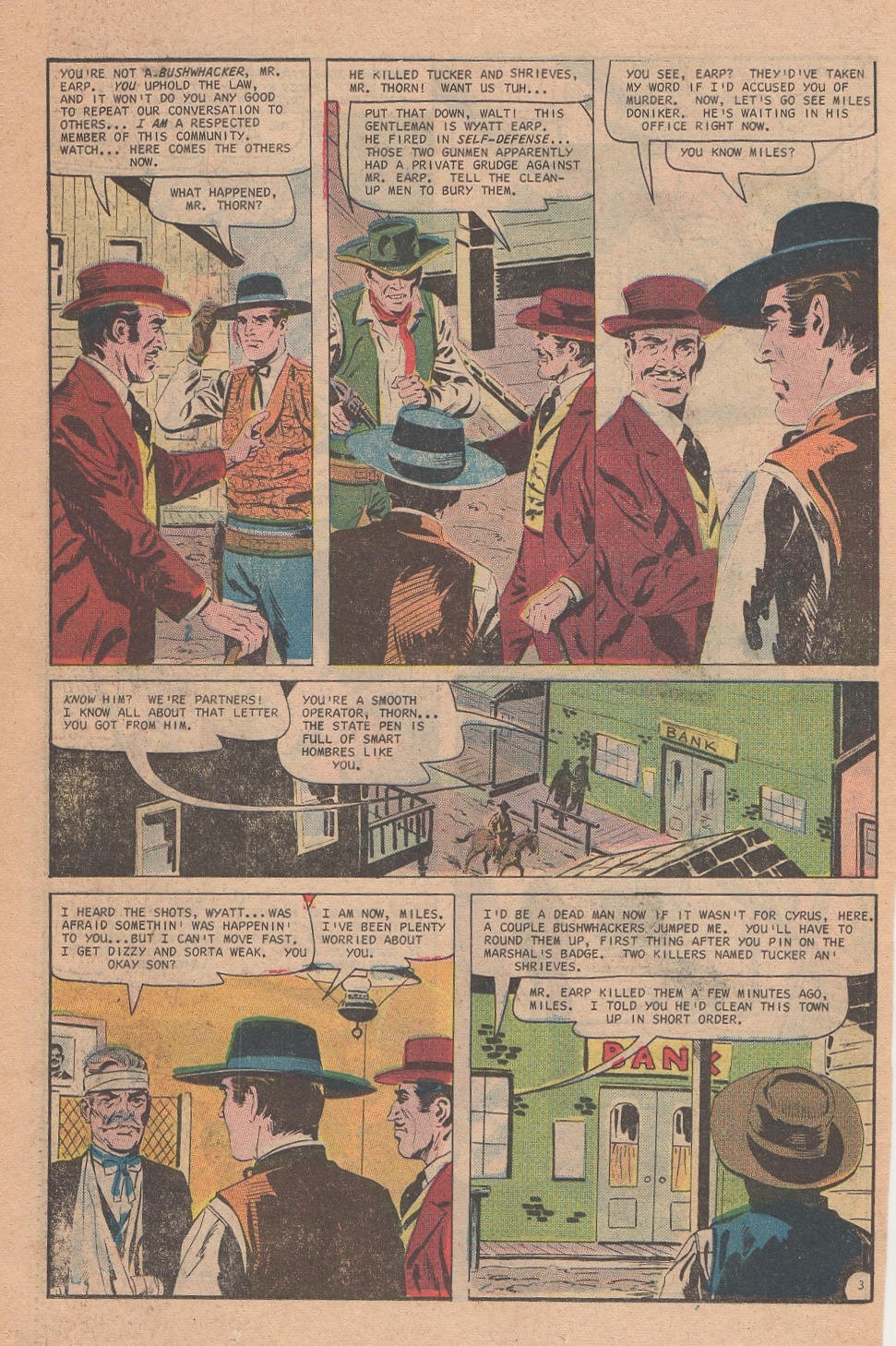 Read online Wyatt Earp Frontier Marshal comic -  Issue #70 - 26