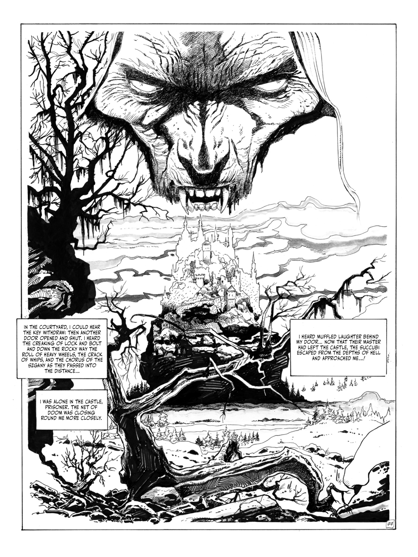 Read online Bram Stoker's Dracula by Georges Bess comic -  Issue # TPB (Part 1) - 75