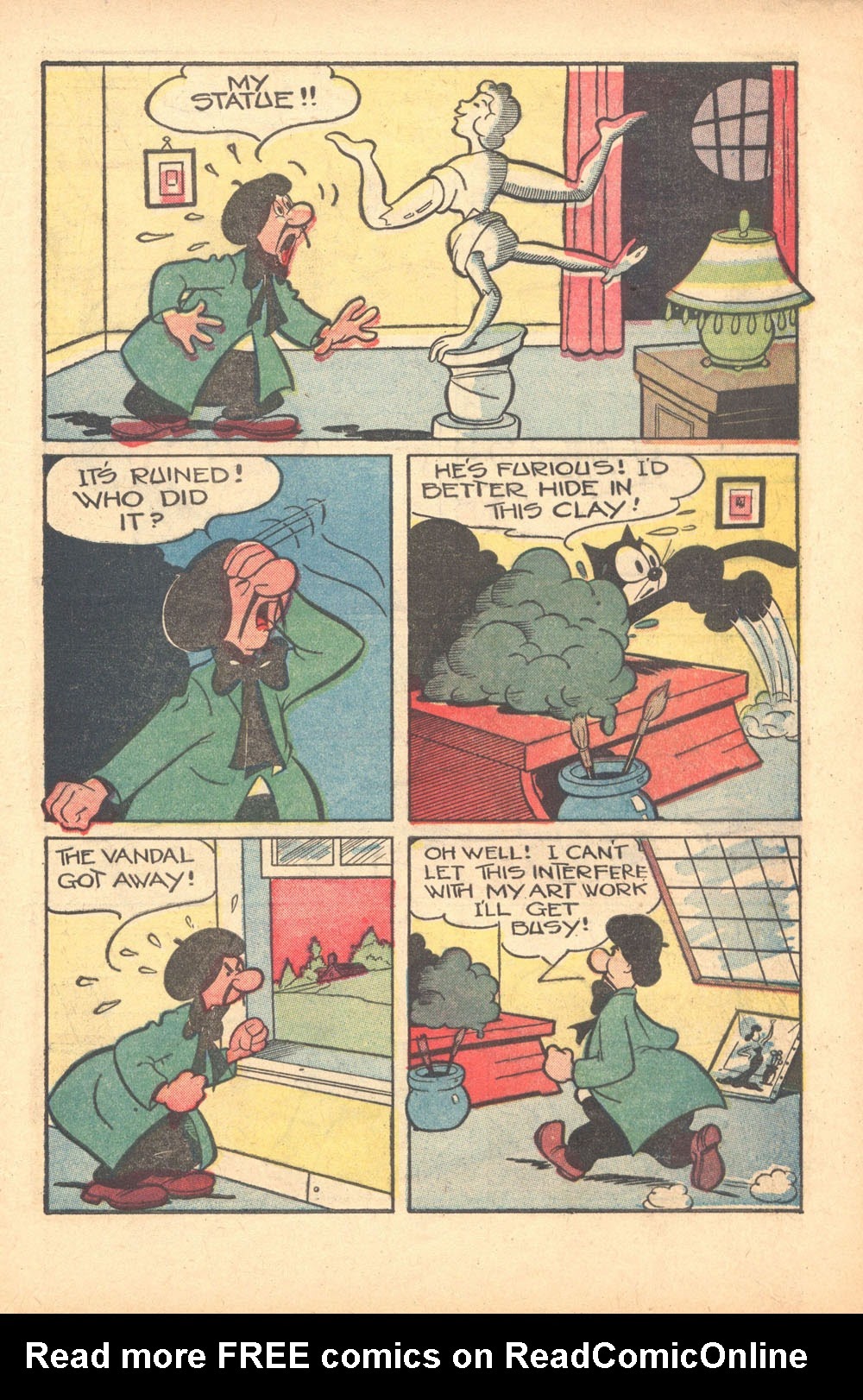 Read online Felix the Cat (1951) comic -  Issue #32 - 7