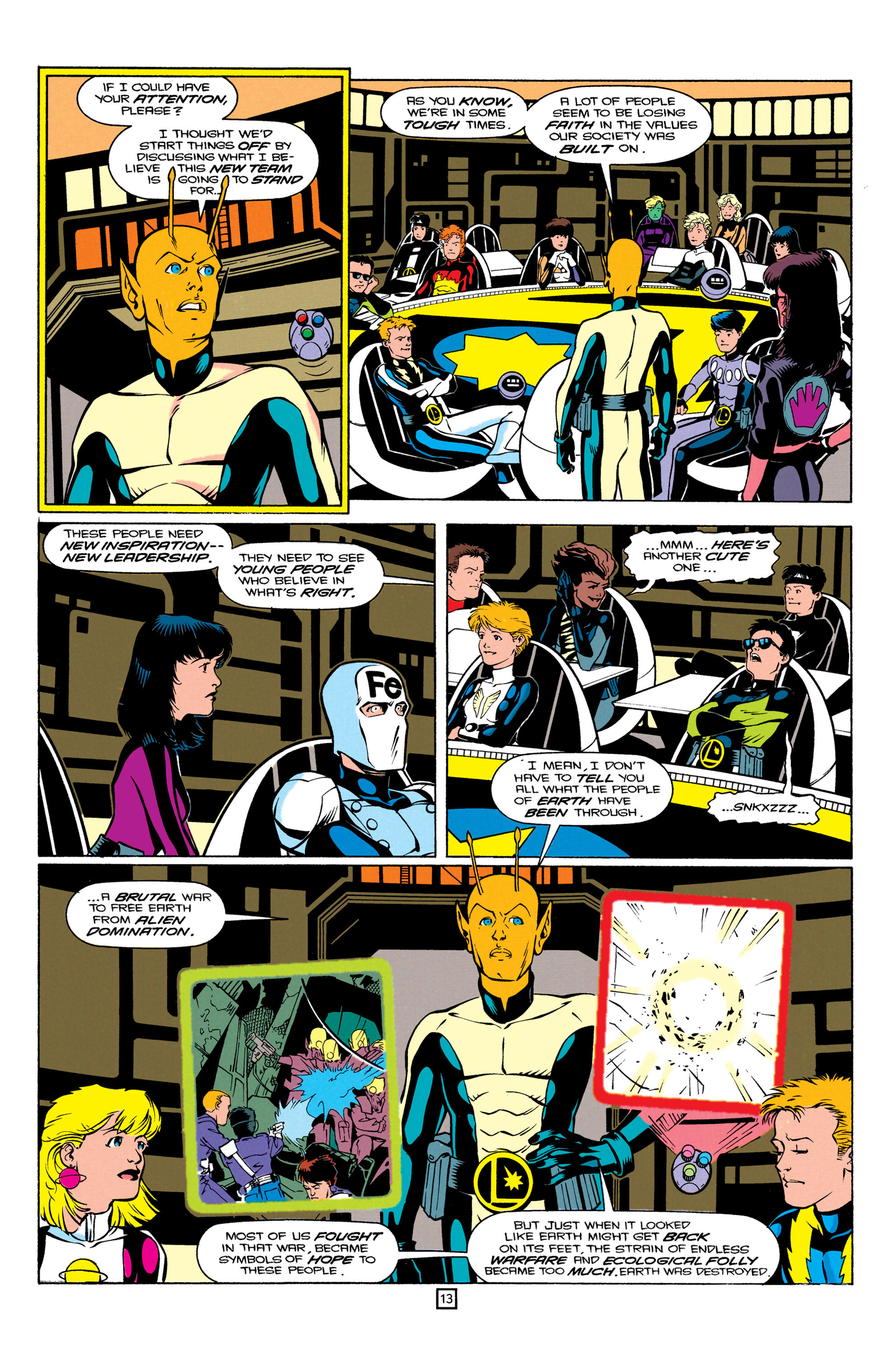 Read online Legionnaires comic -  Issue #1 - 14