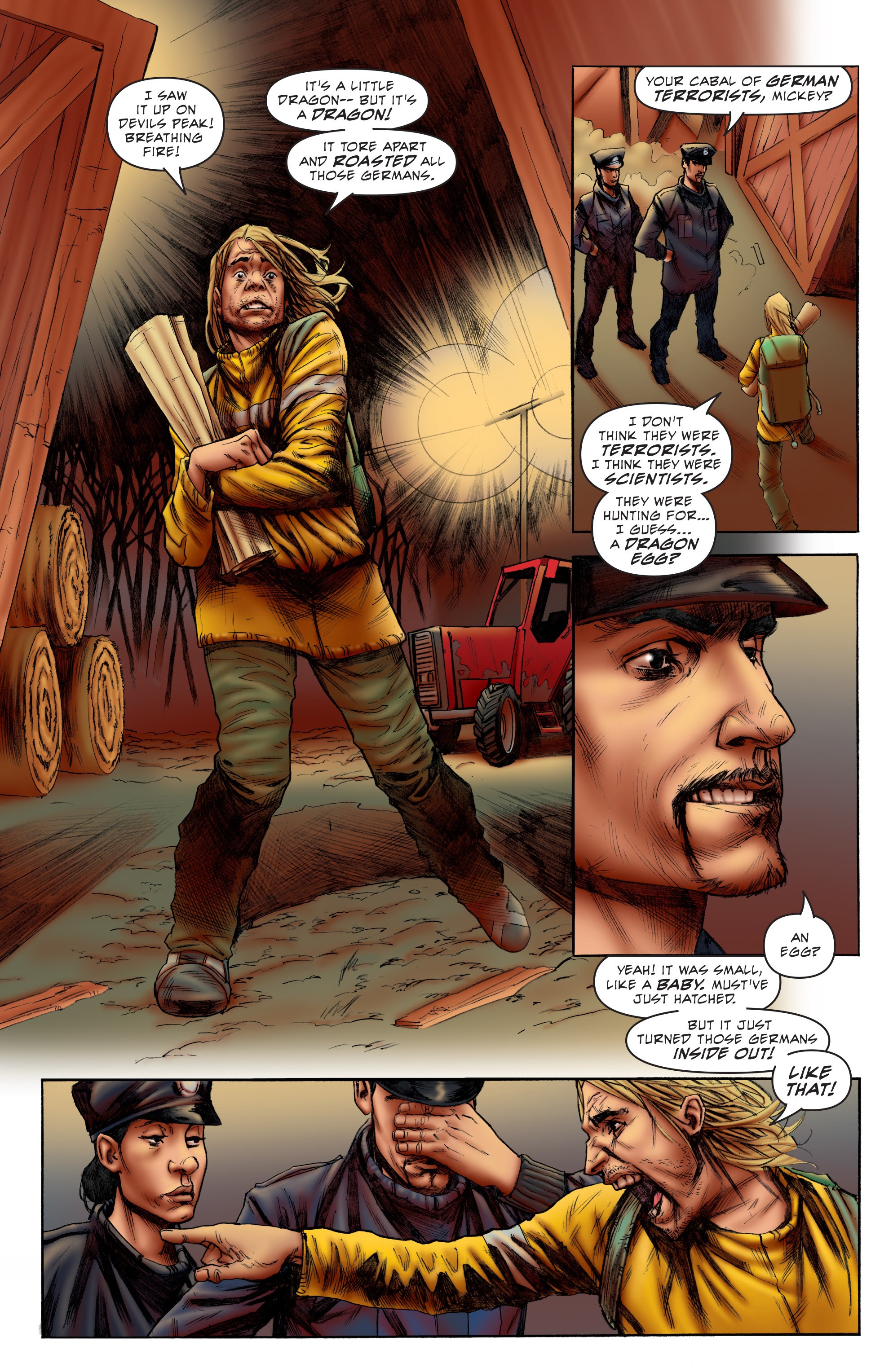 Read online A Town Called Dragon comic -  Issue #2 - 21