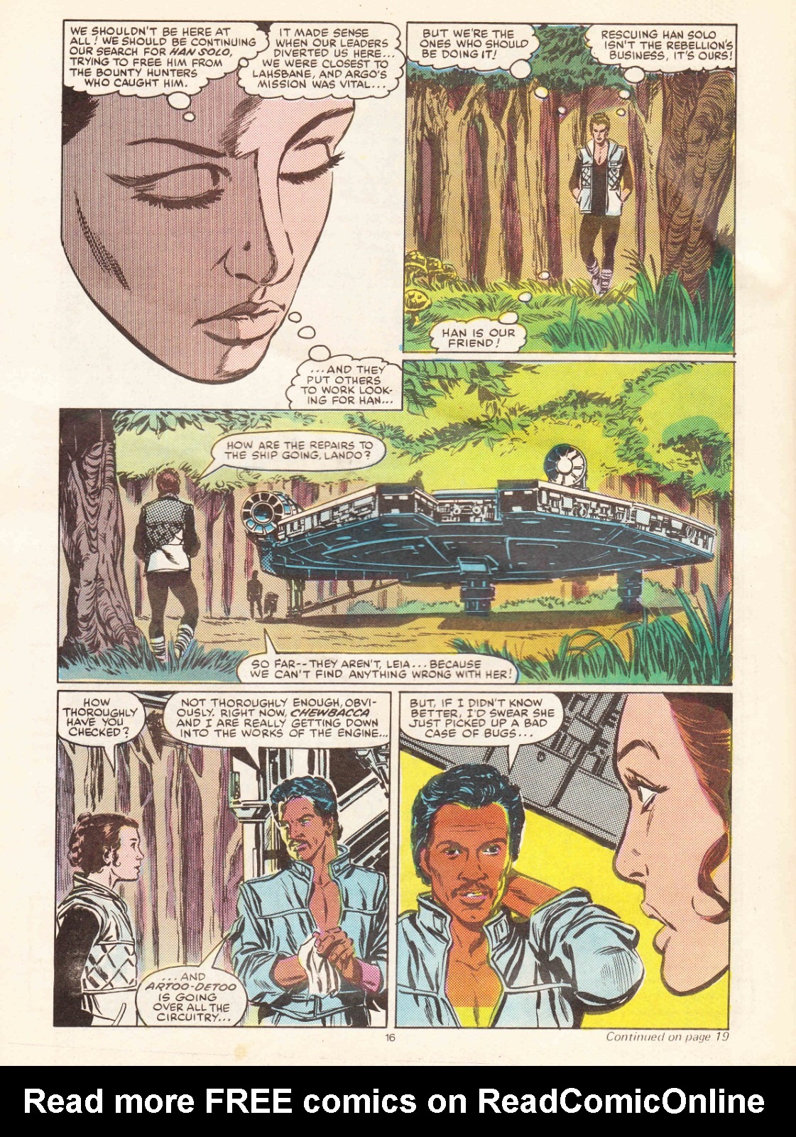 Read online Return of the Jedi comic -  Issue #4 - 16