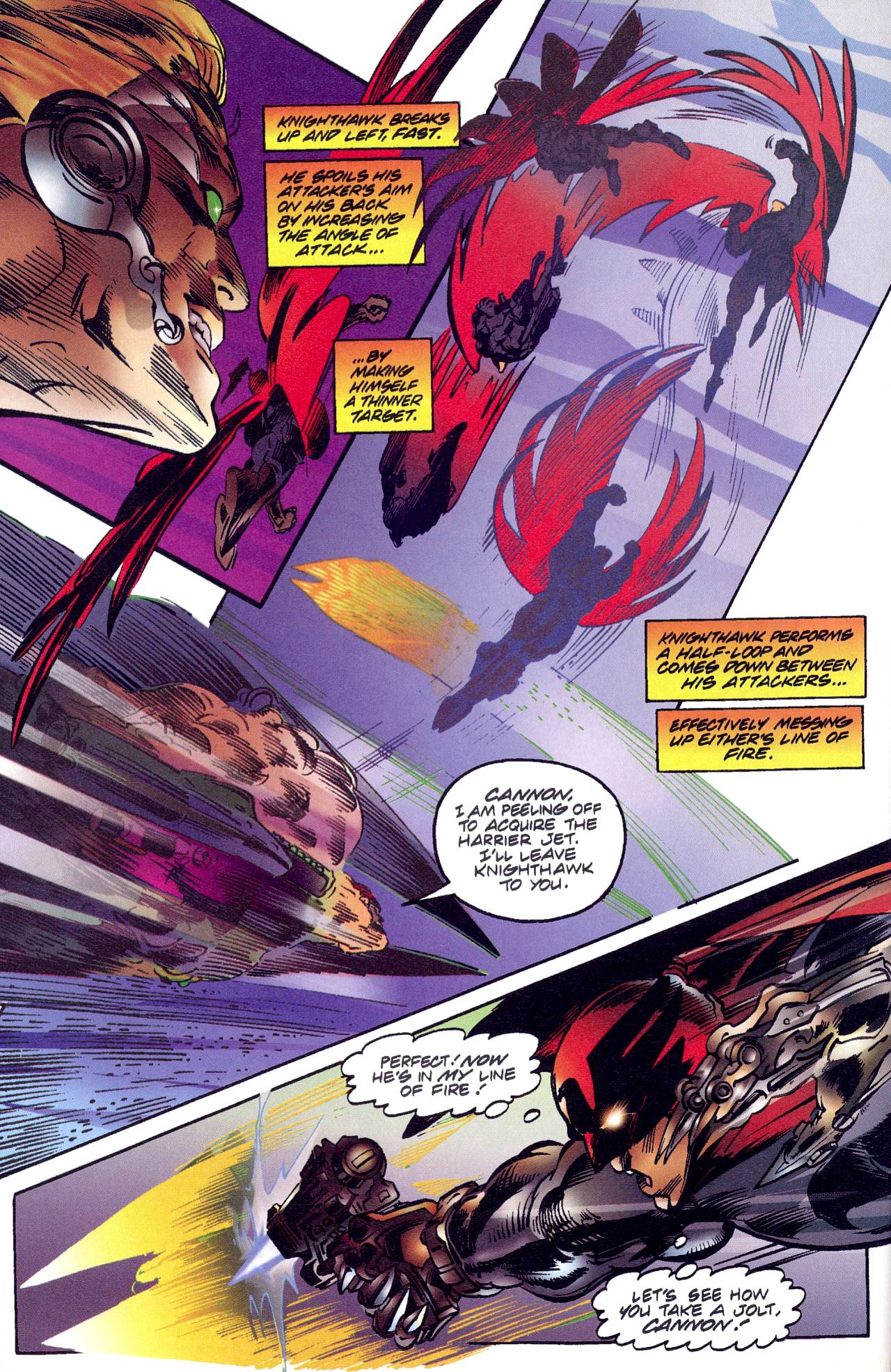 Read online Knighthawk comic -  Issue #5 - 7