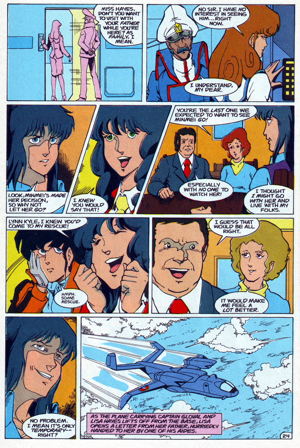 Read online Robotech The Macross Saga comic -  Issue #15 - 25