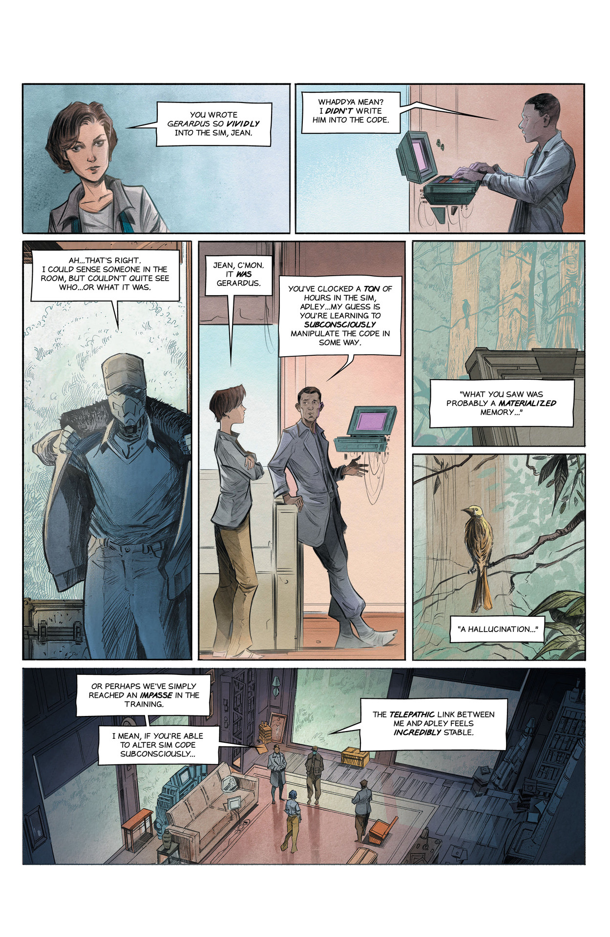 Read online Hexagon Bridge comic -  Issue #2 - 25