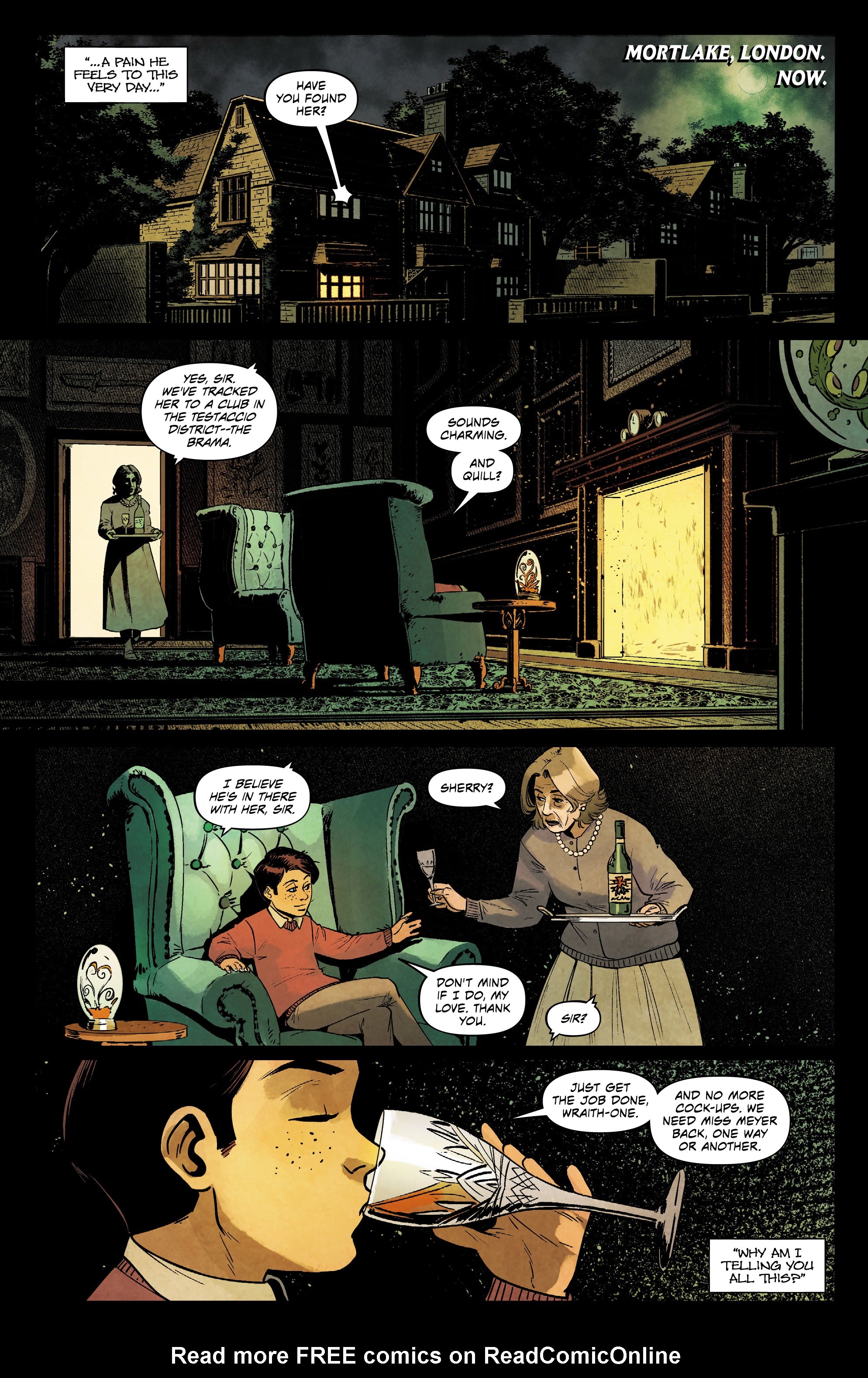 Read online Shadow Service comic -  Issue #9 - 7