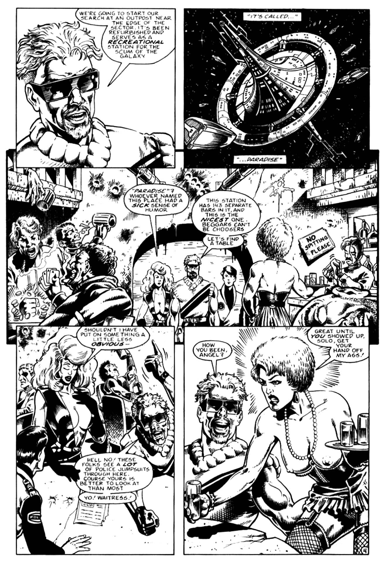 Read online Galaxina comic -  Issue #3 - 7