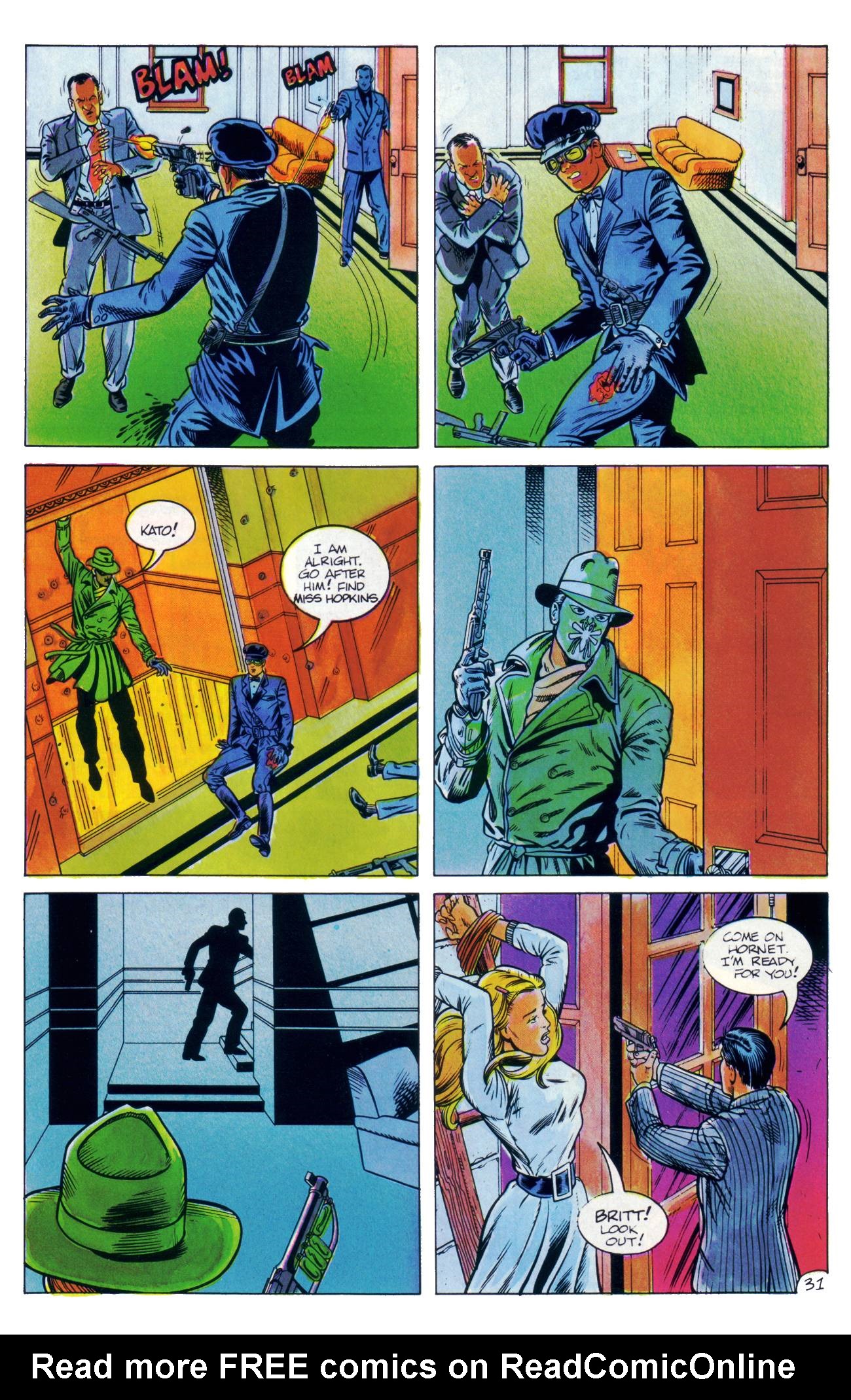 Read online The Green Hornet (1989) comic -  Issue #1 - 34