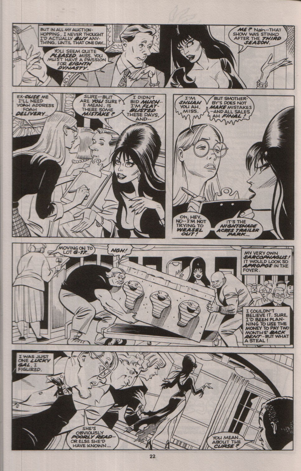 Read online Elvira, Mistress of the Dark comic -  Issue #12 - 21