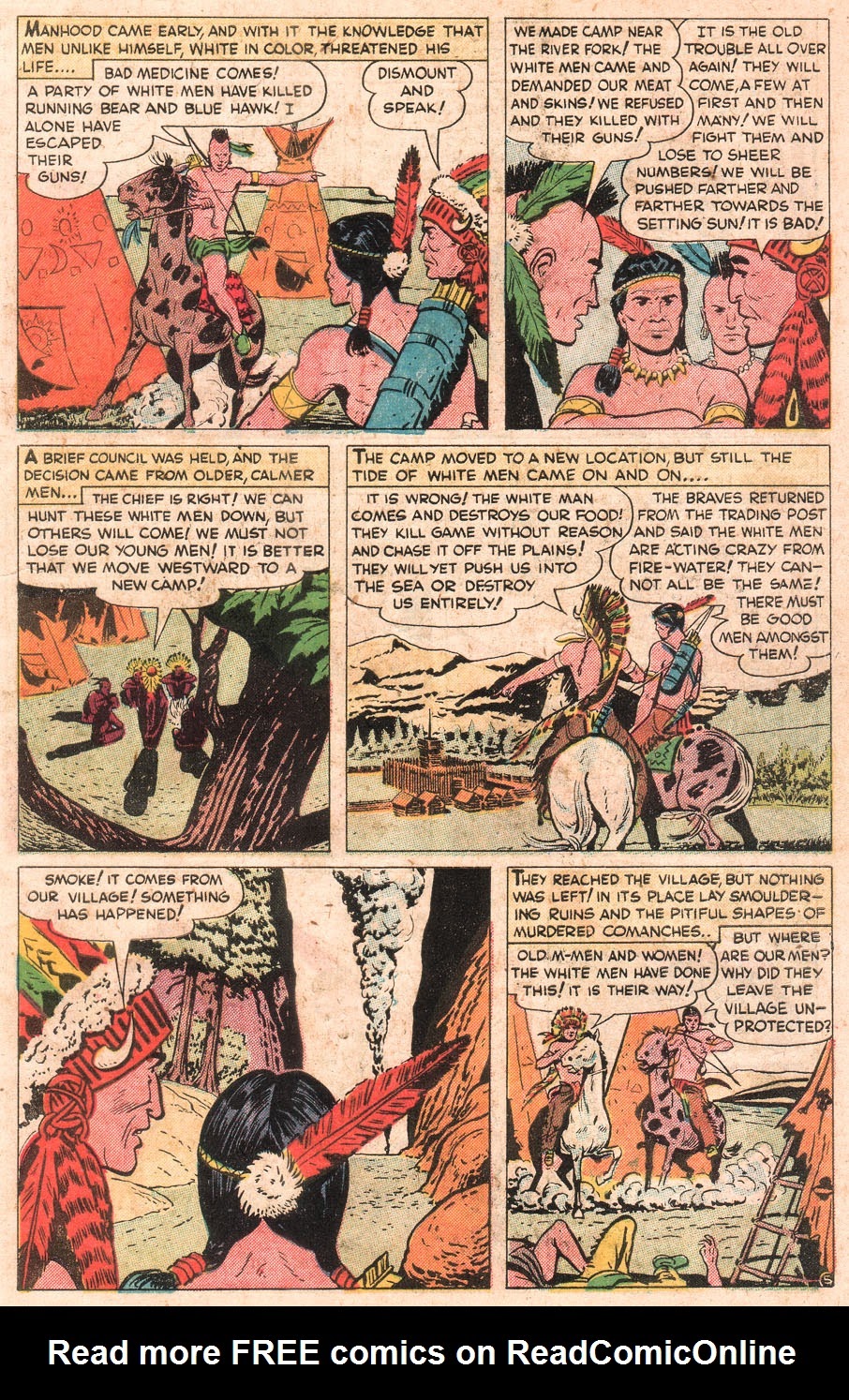 Read online Red Warrior comic -  Issue #1 - 7