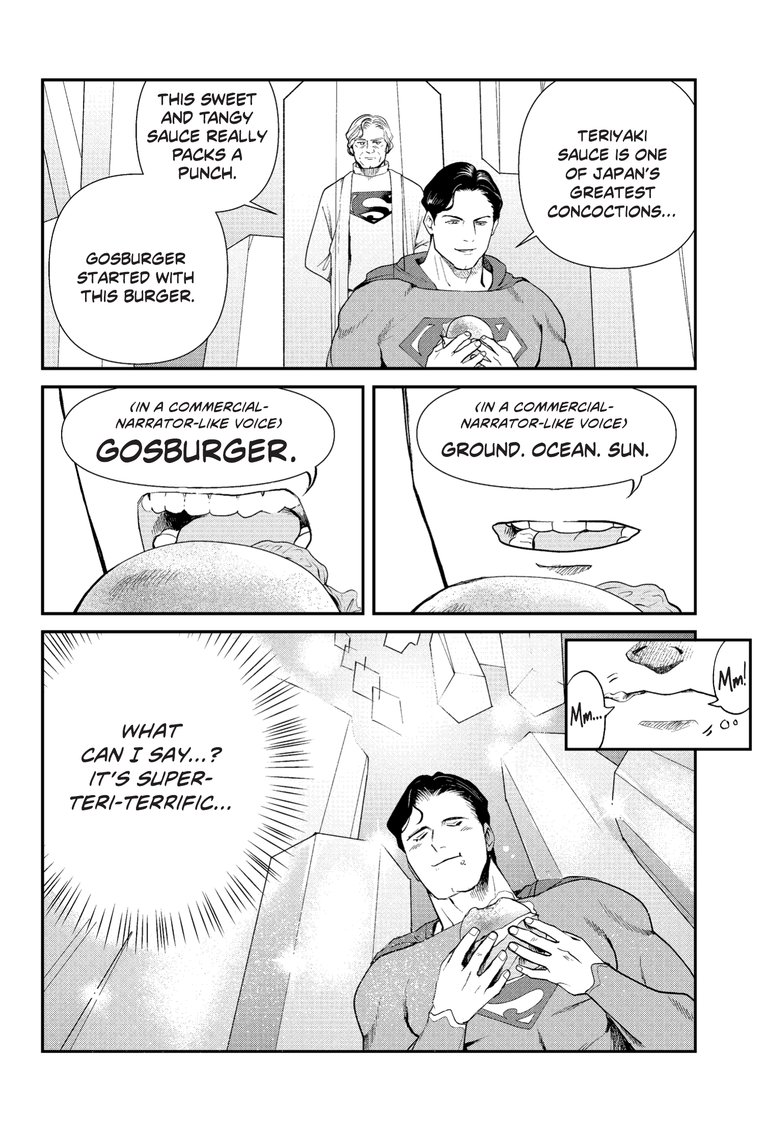 Read online Superman vs. Meshi comic -  Issue #8 - 16