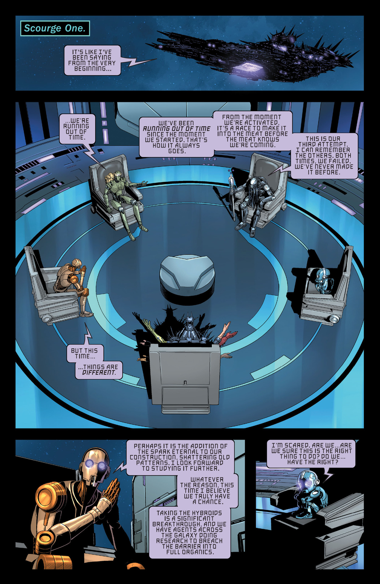 Read online Star Wars: Dark Droids comic -  Issue #4 - 7