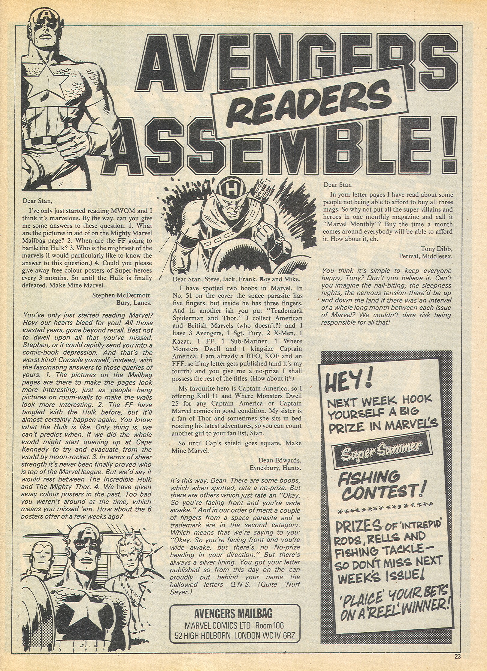 Read online The Avengers (1973) comic -  Issue #36 - 23