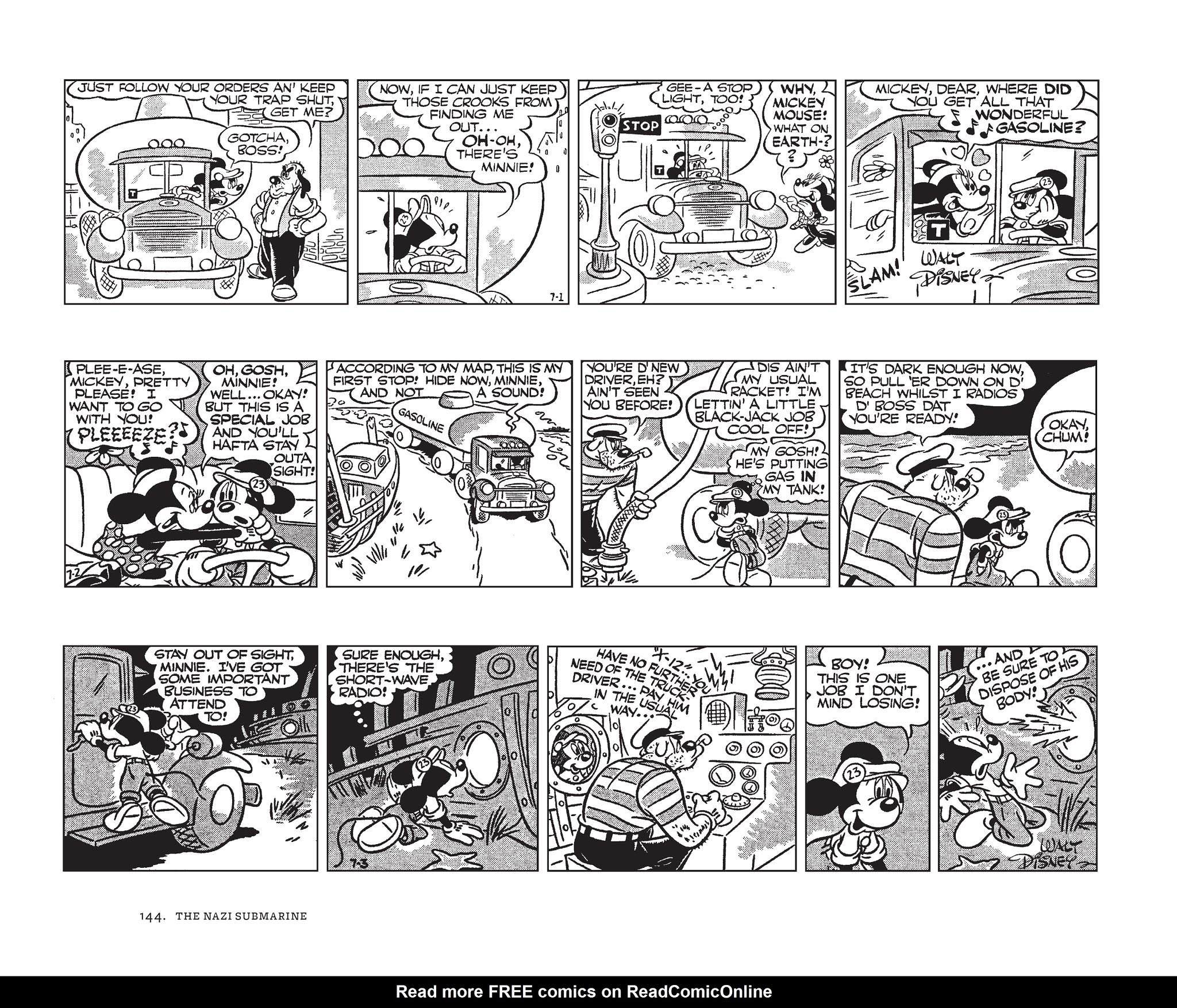 Read online Walt Disney's Mickey Mouse by Floyd Gottfredson comic -  Issue # TPB 7 (Part 2) - 44