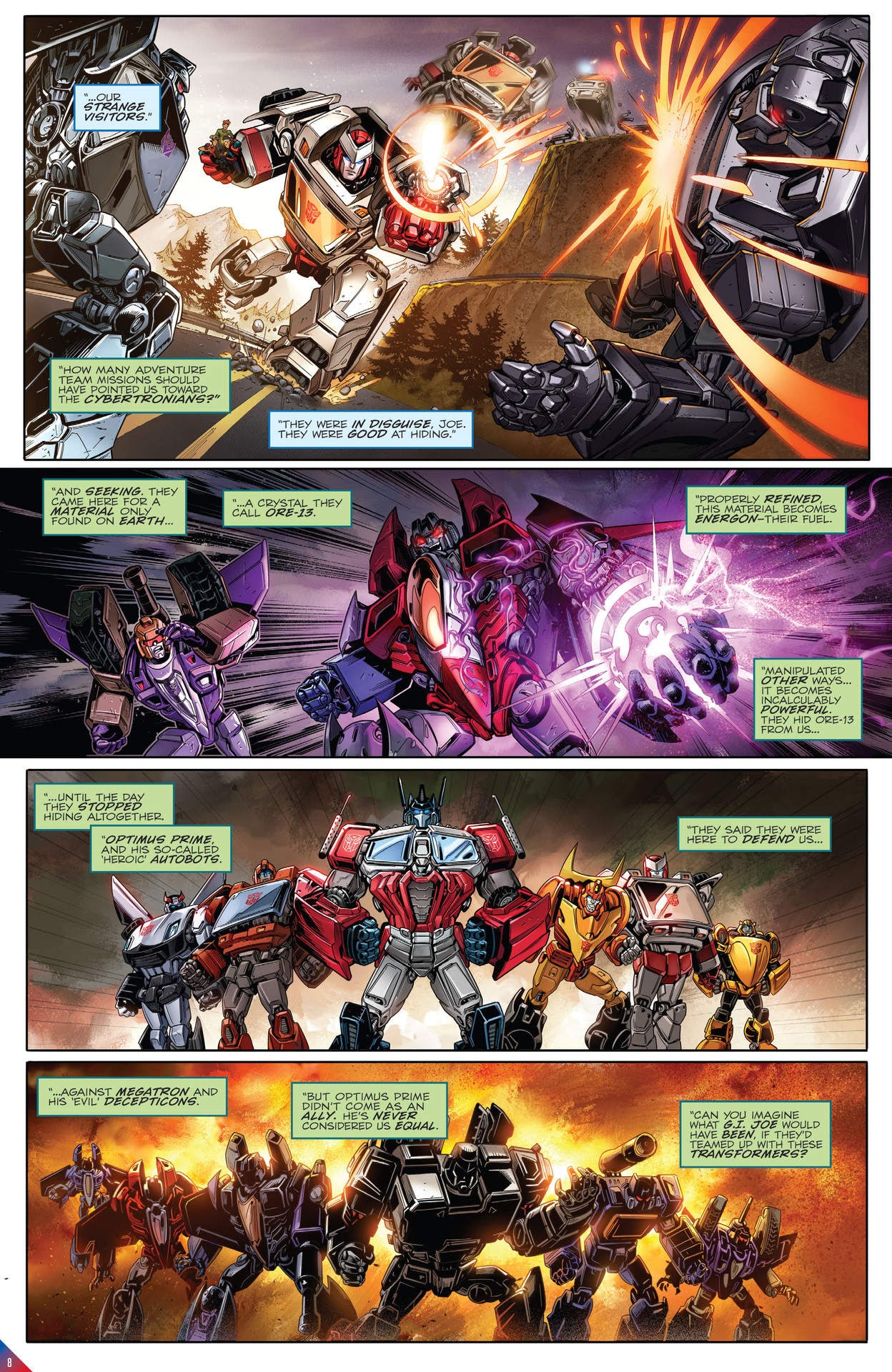 Read online Transformers: The IDW Collection Phase Three comic -  Issue # TPB 1 (Part 1) - 8