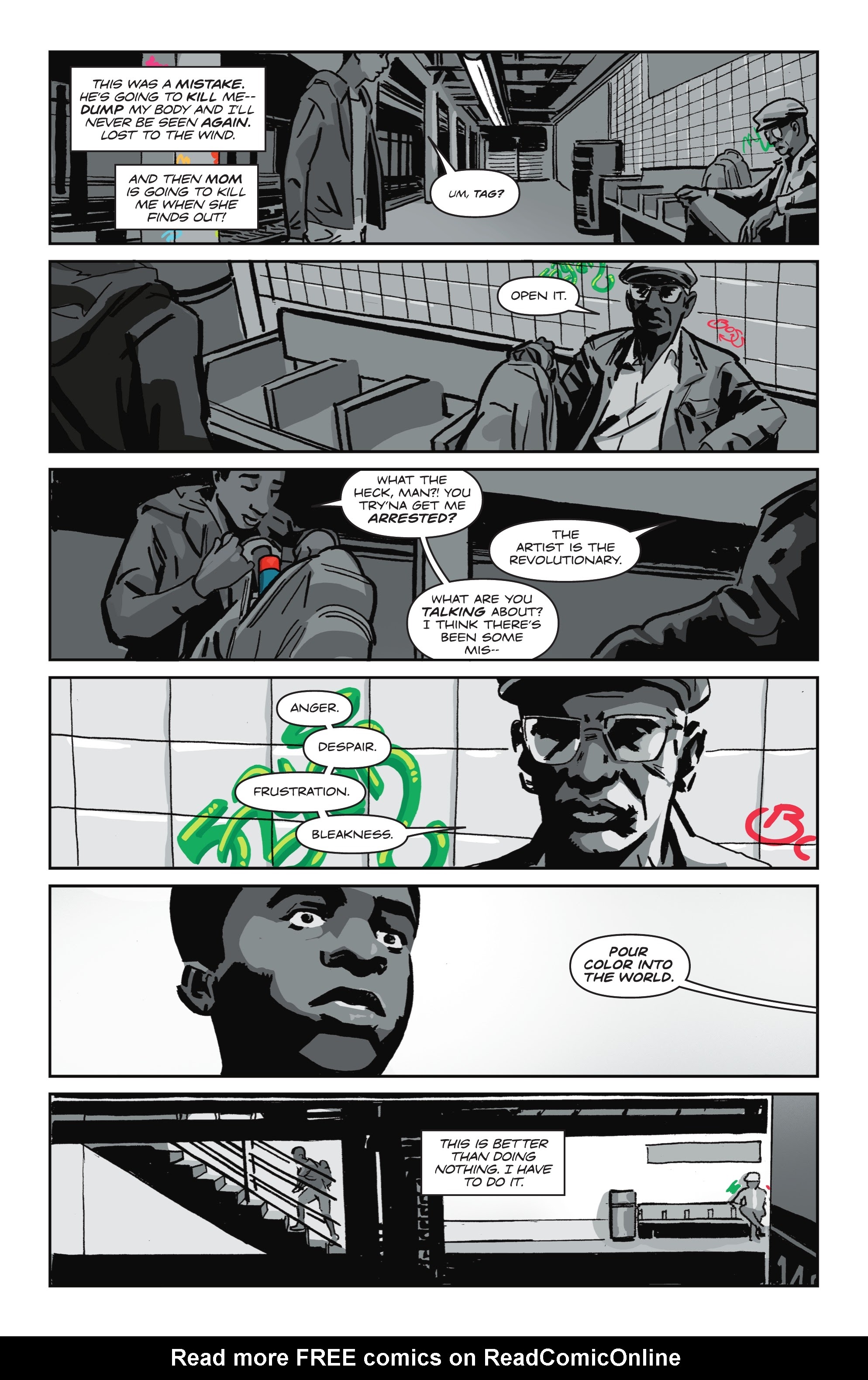 Read online Represent! comic -  Issue #7 - 11