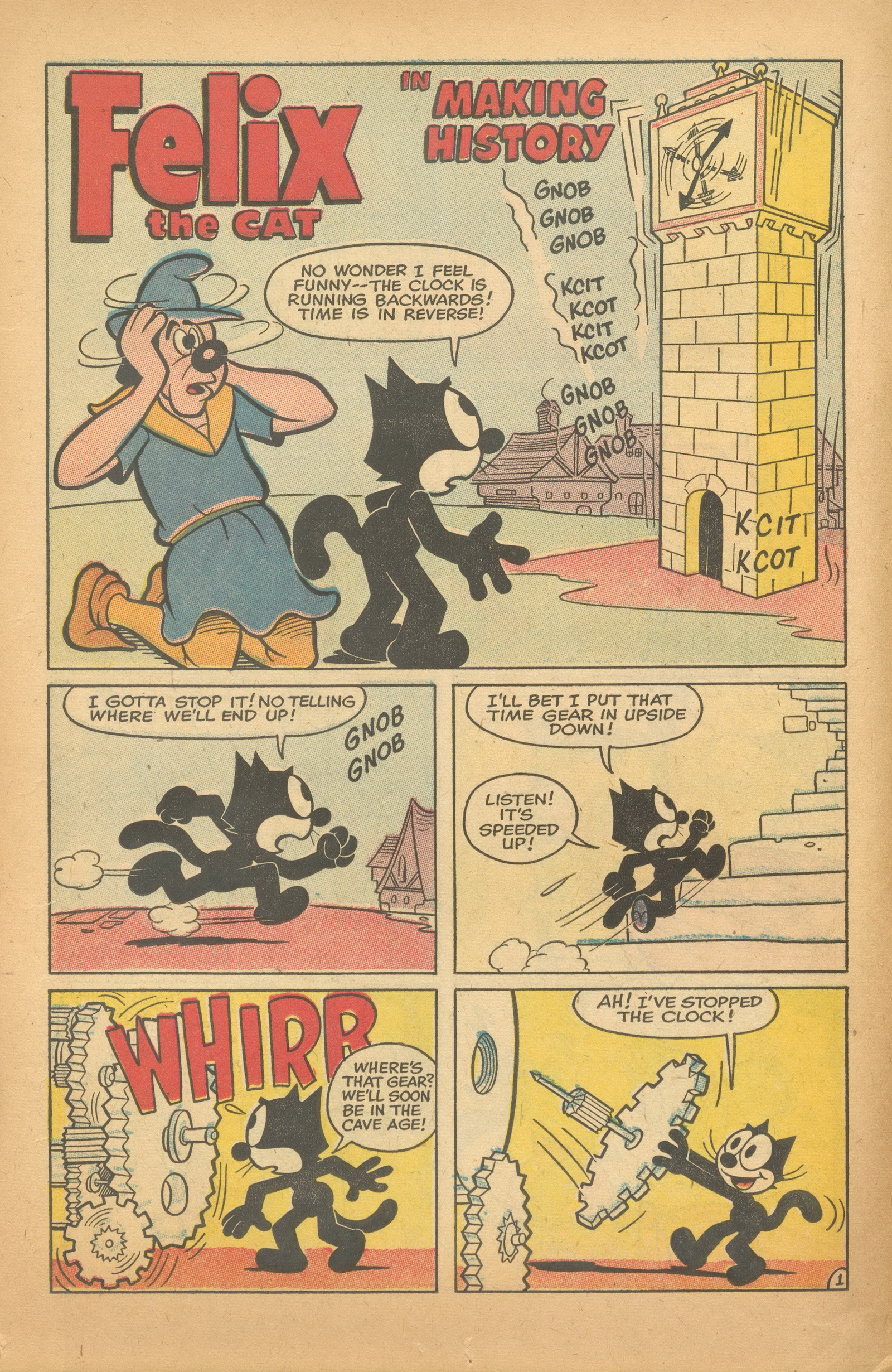 Read online Felix the Cat (1955) comic -  Issue #95 - 12