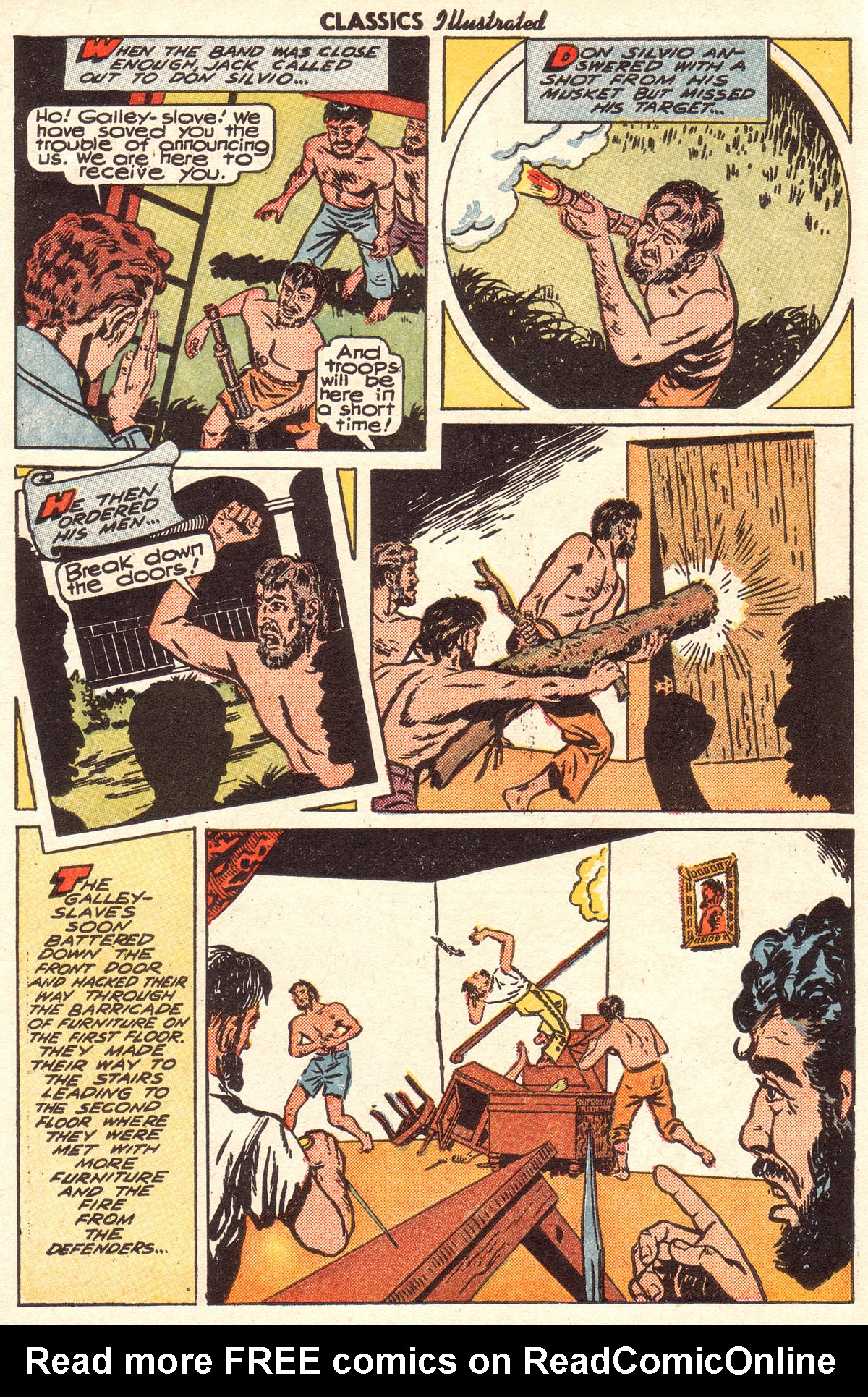 Read online Classics Illustrated comic -  Issue #74 - 38