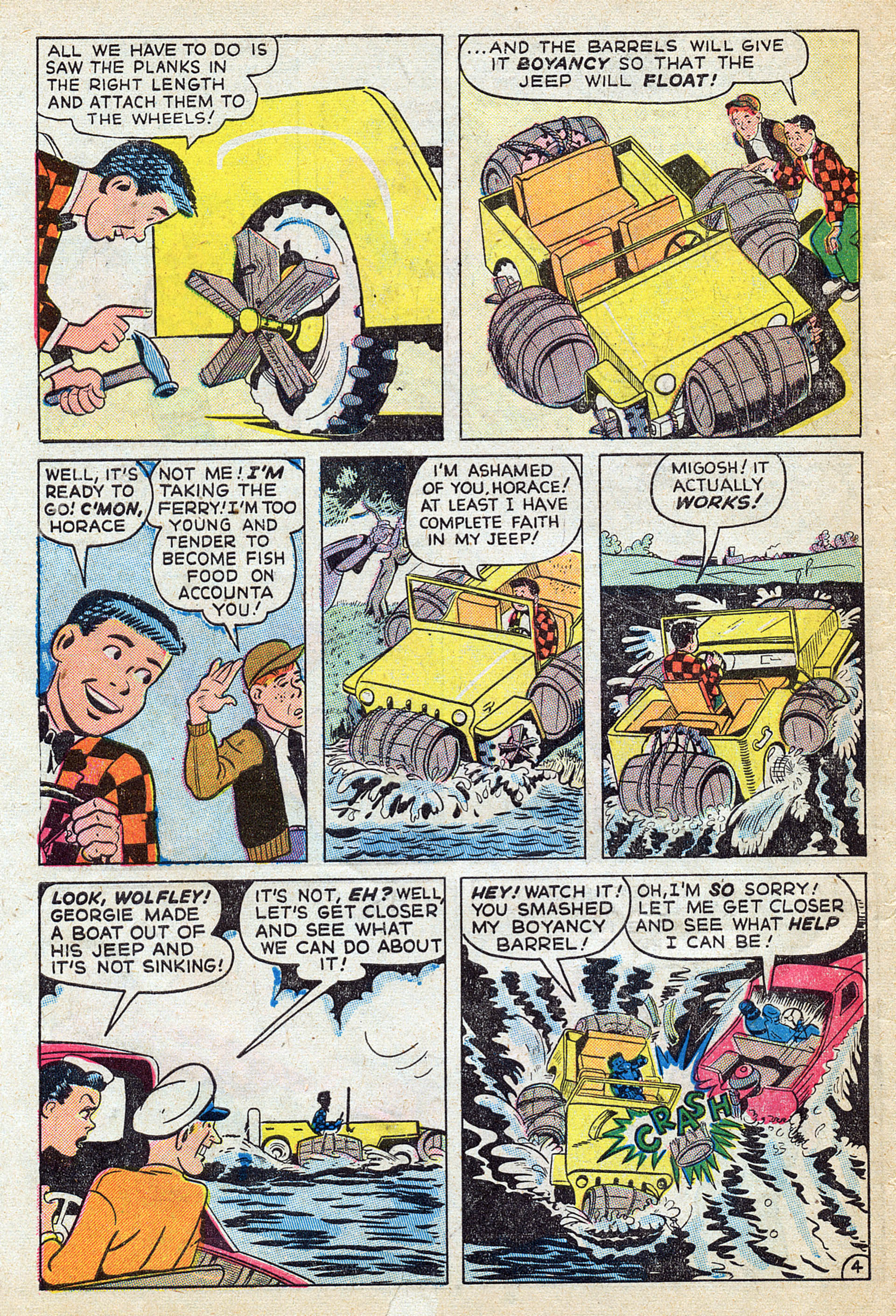 Read online Georgie Comics (1949) comic -  Issue #26 - 46