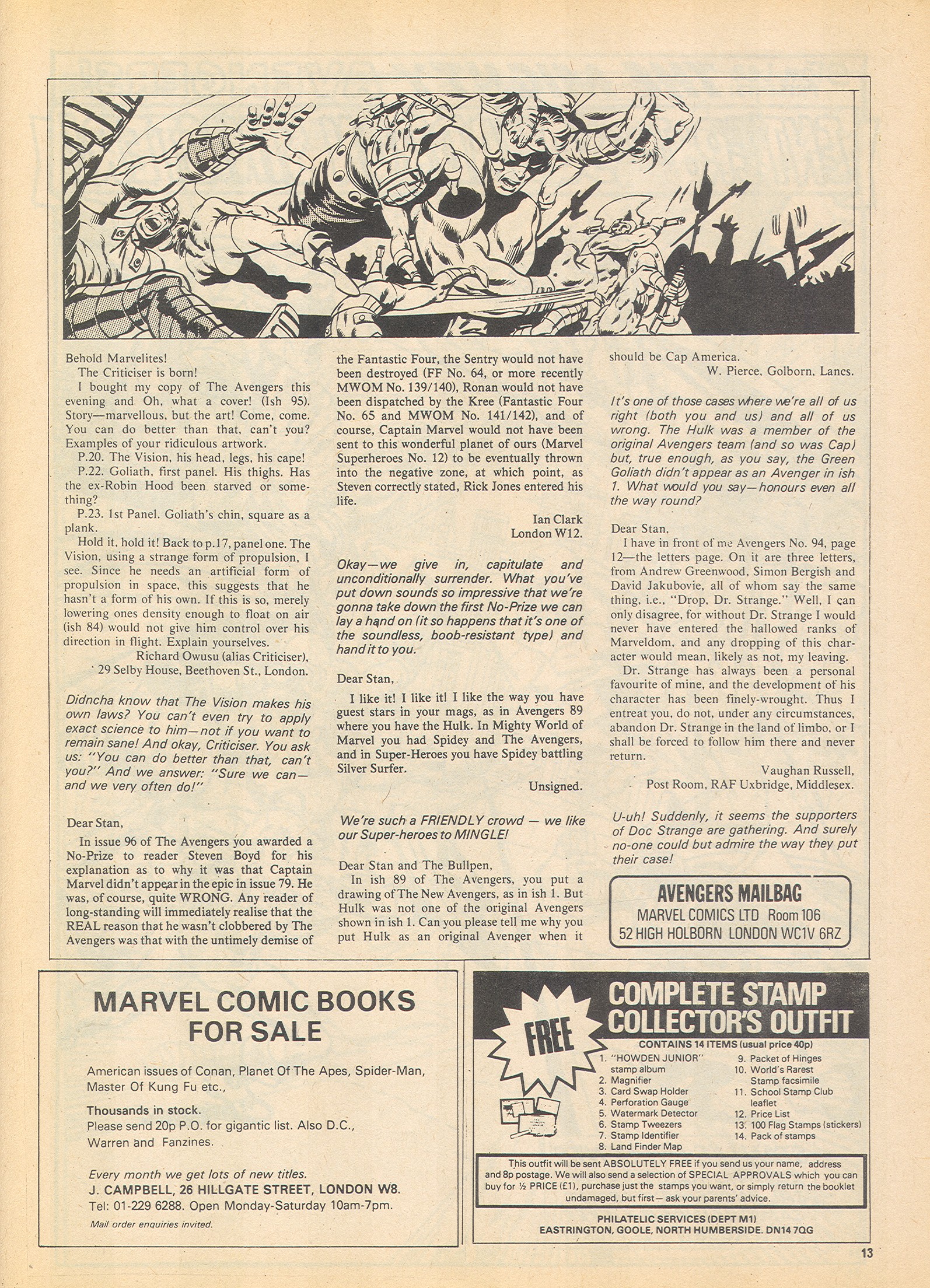 Read online The Avengers (1973) comic -  Issue #107 - 13