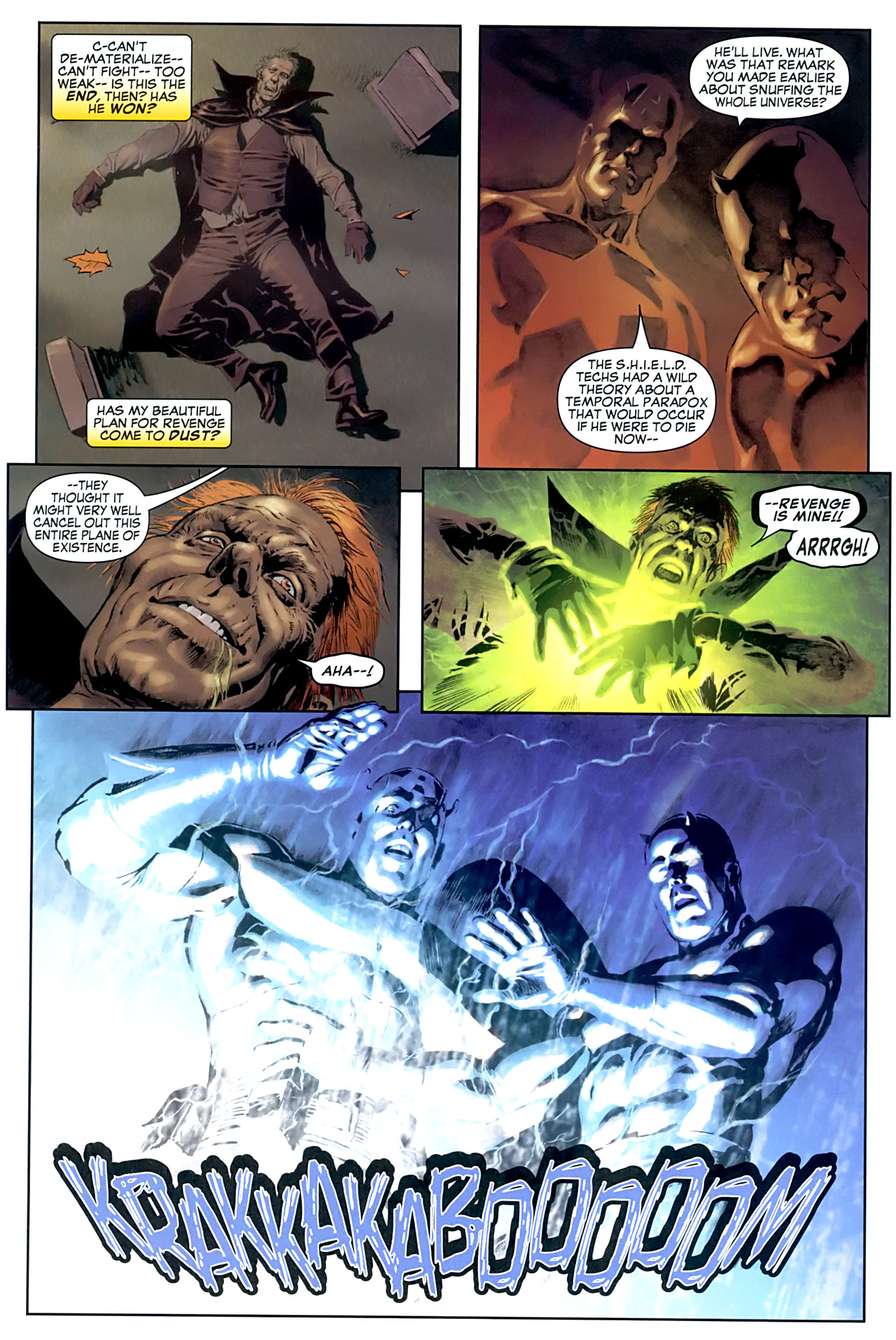 Read online Daredevil & Captain America: Dead On Arrival comic -  Issue # Full - 46