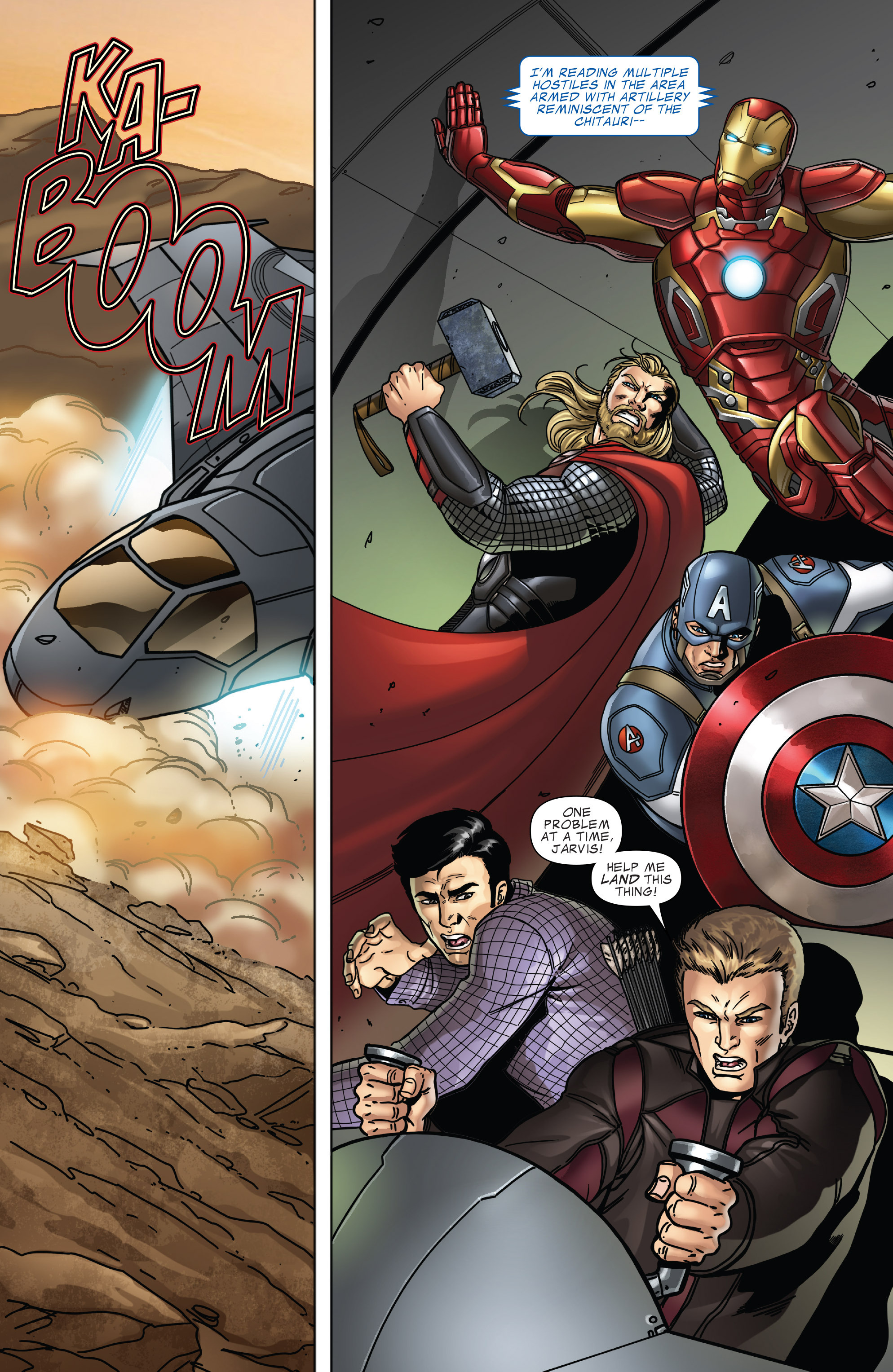 Read online Avengers: Operation Hydra comic -  Issue # Full - 11