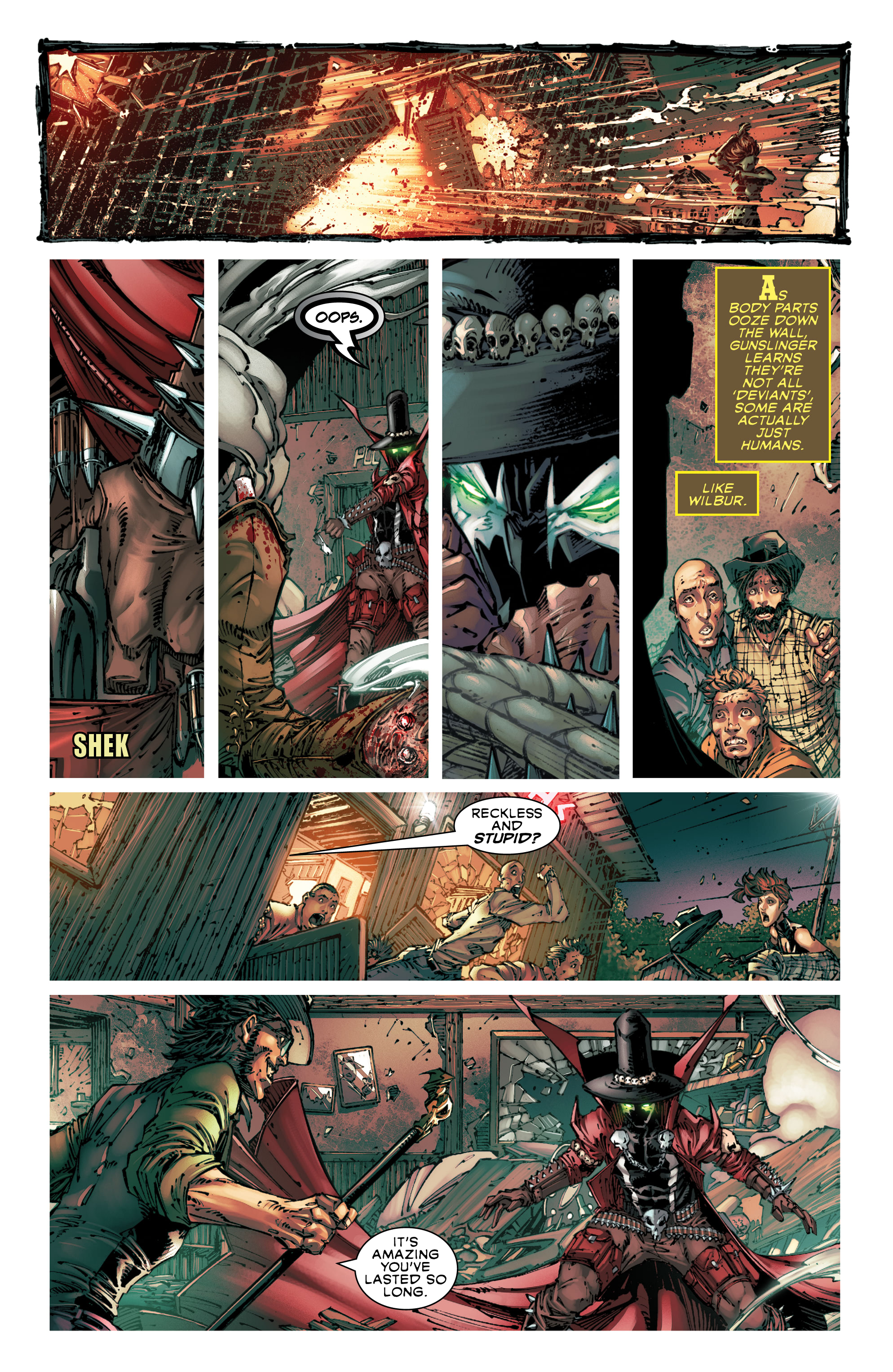 Read online Gunslinger Spawn comic -  Issue #8 - 17