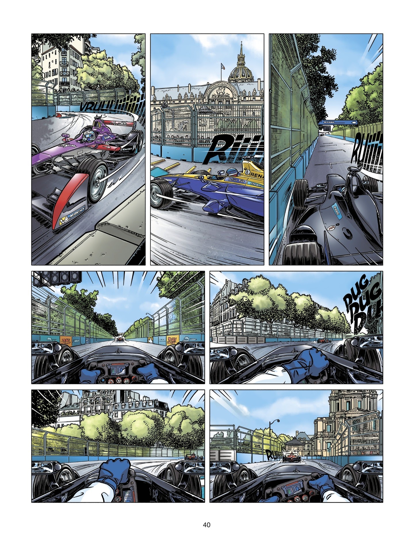Read online Michel Vaillant comic -  Issue #5 - 40