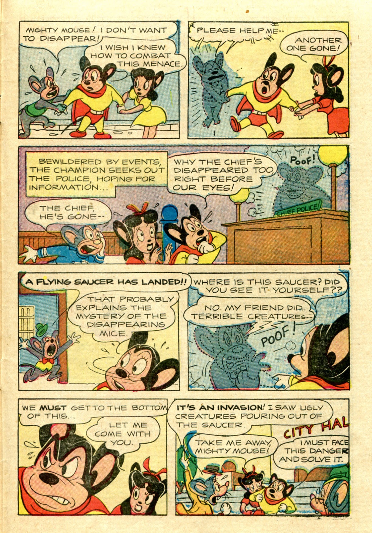 Read online Paul Terry's Mighty Mouse Comics comic -  Issue #50 - 27