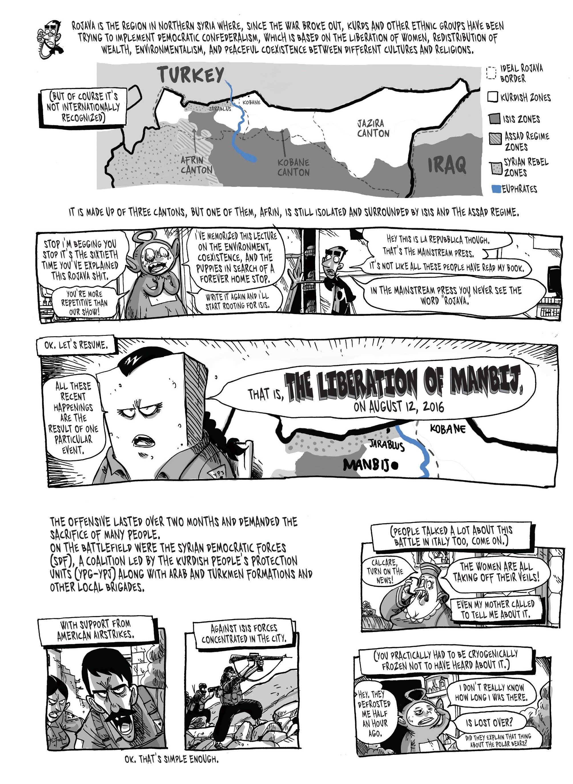 Read online Kobane Calling: Greetings From Northern Syria comic -  Issue # TPB (Part 3) - 72