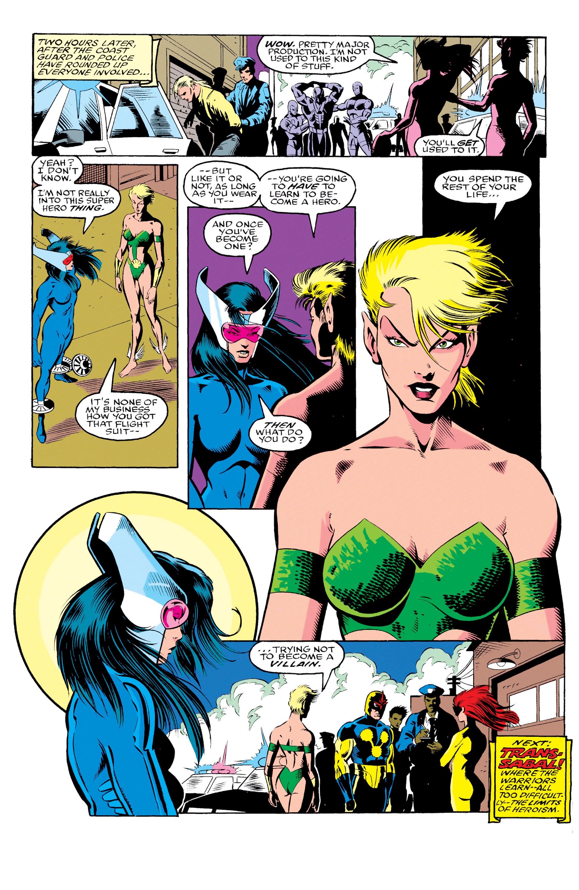 Read online The New Warriors comic -  Issue #28 - 23