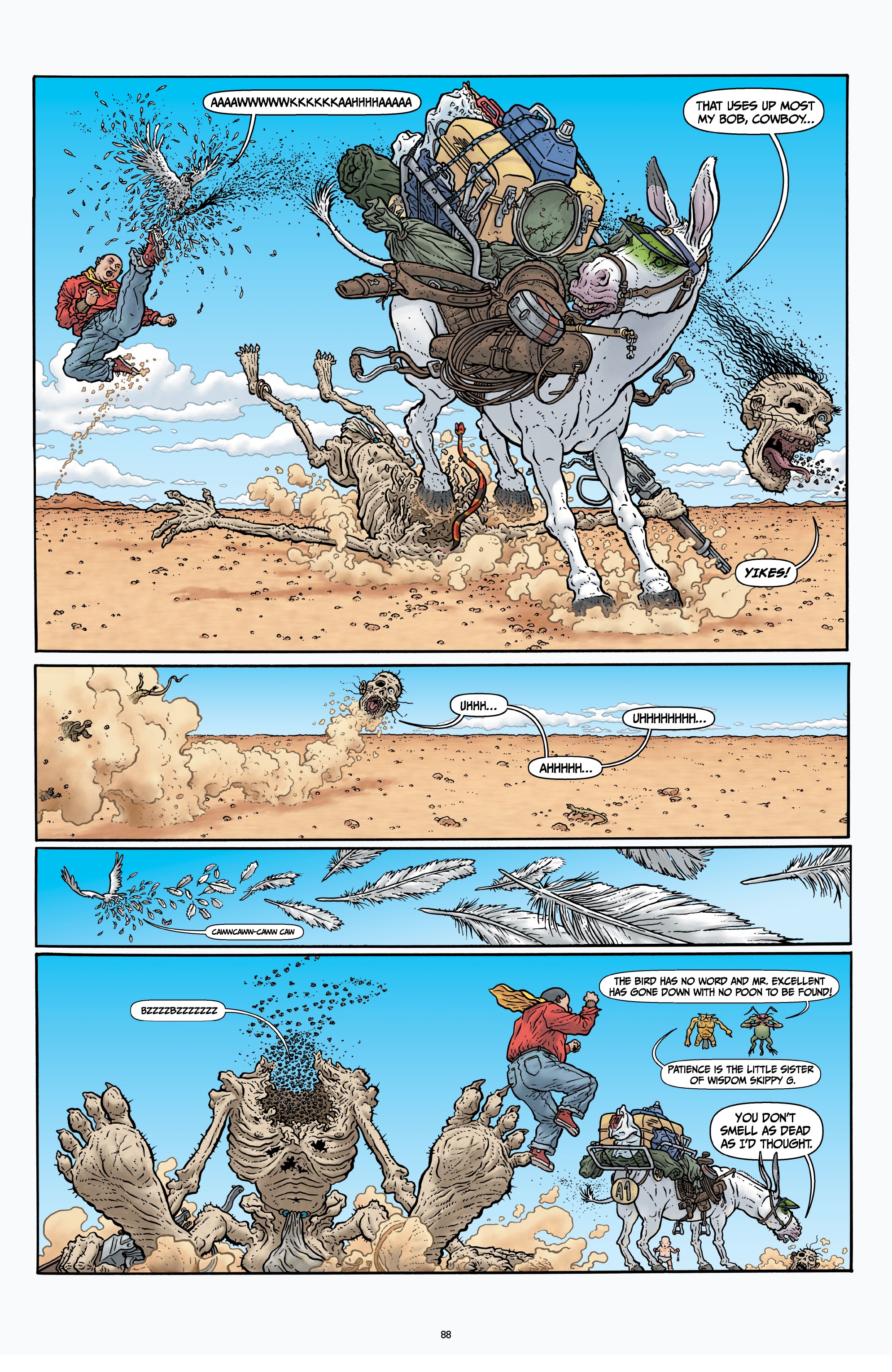 Read online Shaolin Cowboy comic -  Issue # _Start Trek (Part 1) - 67