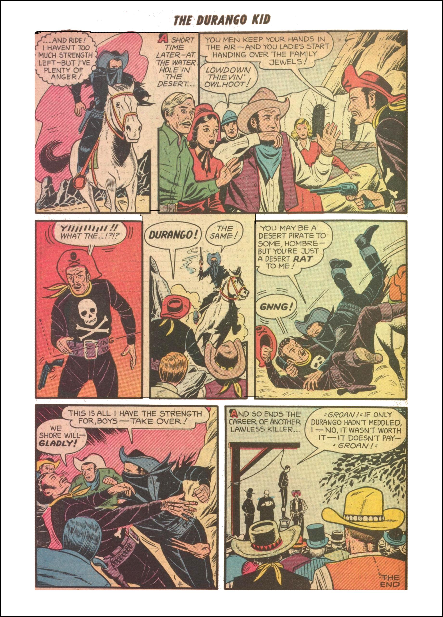 Read online Charles Starrett as The Durango Kid comic -  Issue #28 - 10