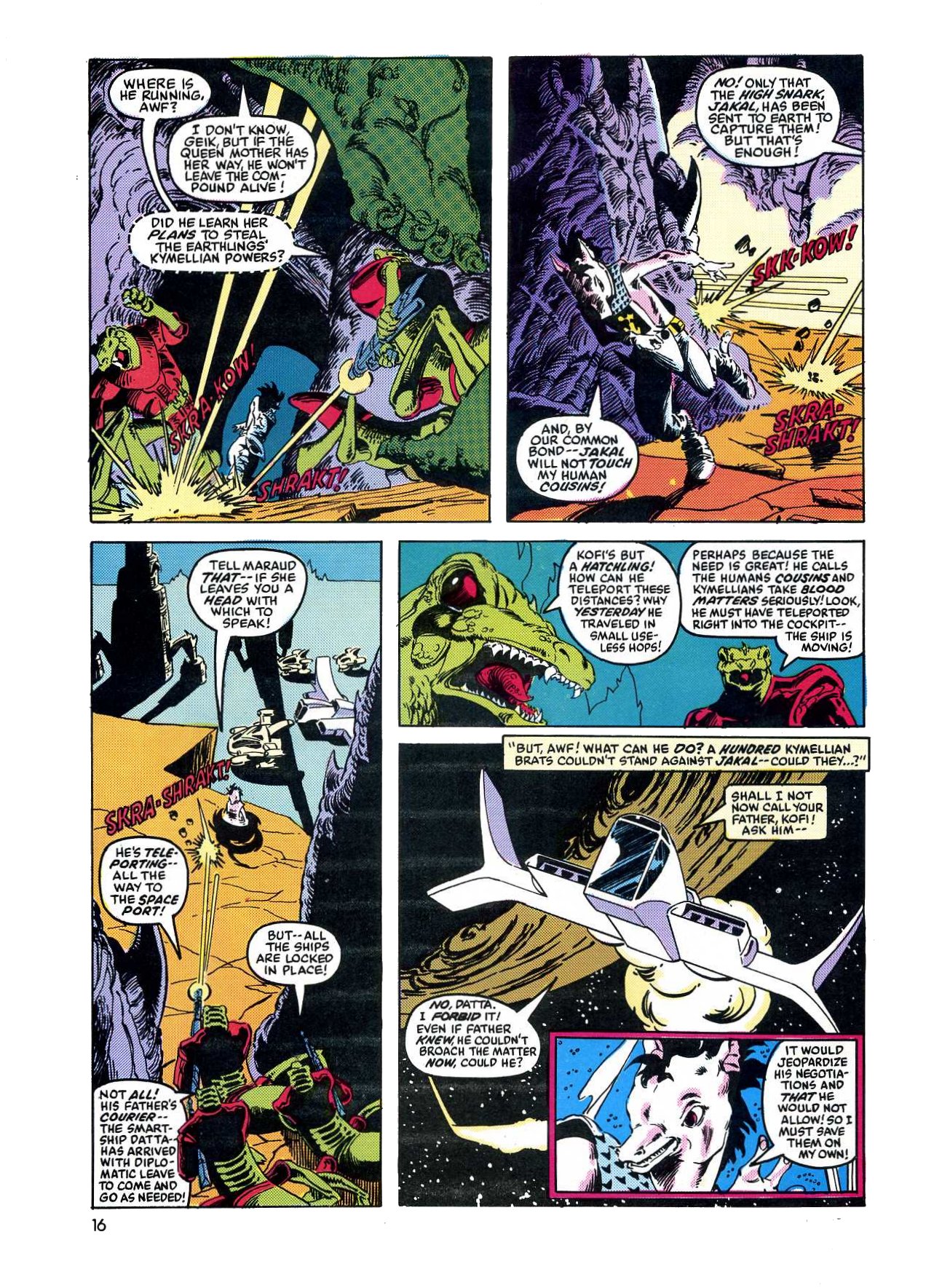 Read online Return of the Jedi comic -  Issue #121 - 16