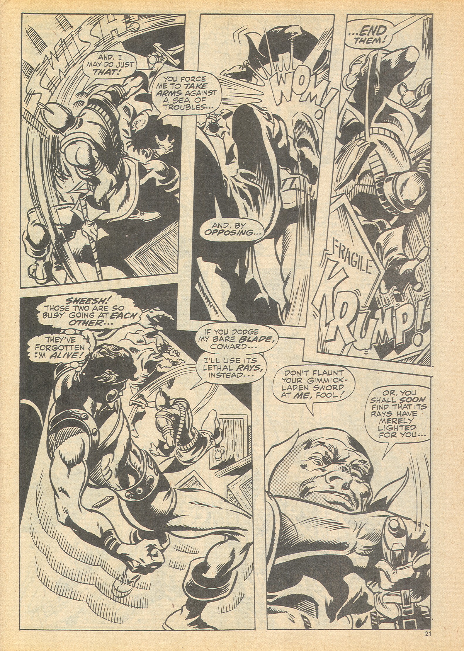 Read online The Avengers (1973) comic -  Issue #97 - 21