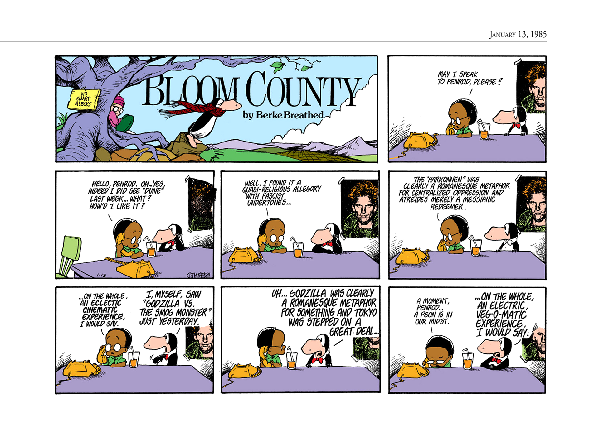 Read online The Bloom County Digital Library comic -  Issue # TPB 5 (Part 1) - 21