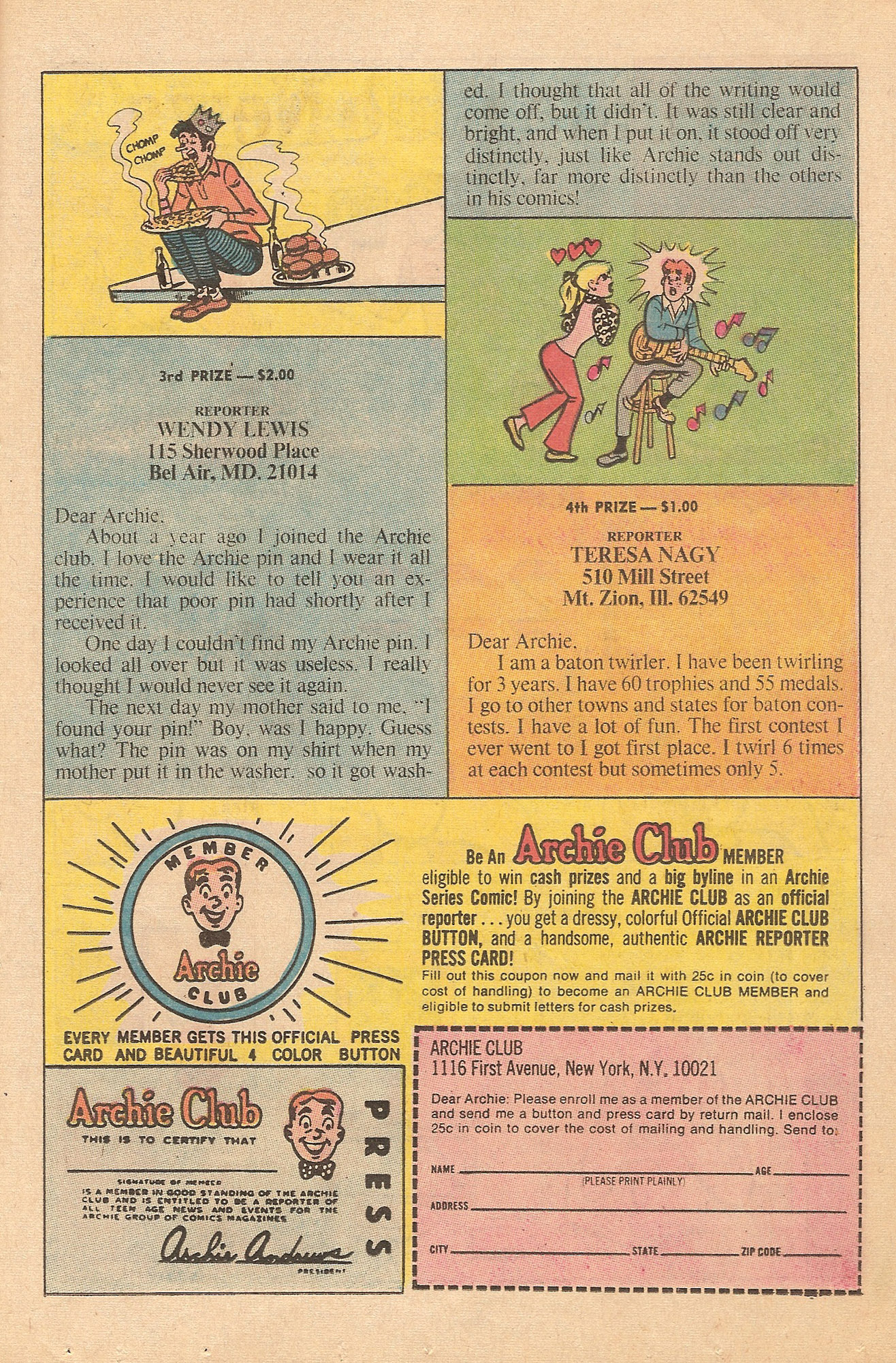 Read online Jughead's Jokes comic -  Issue #22 - 37