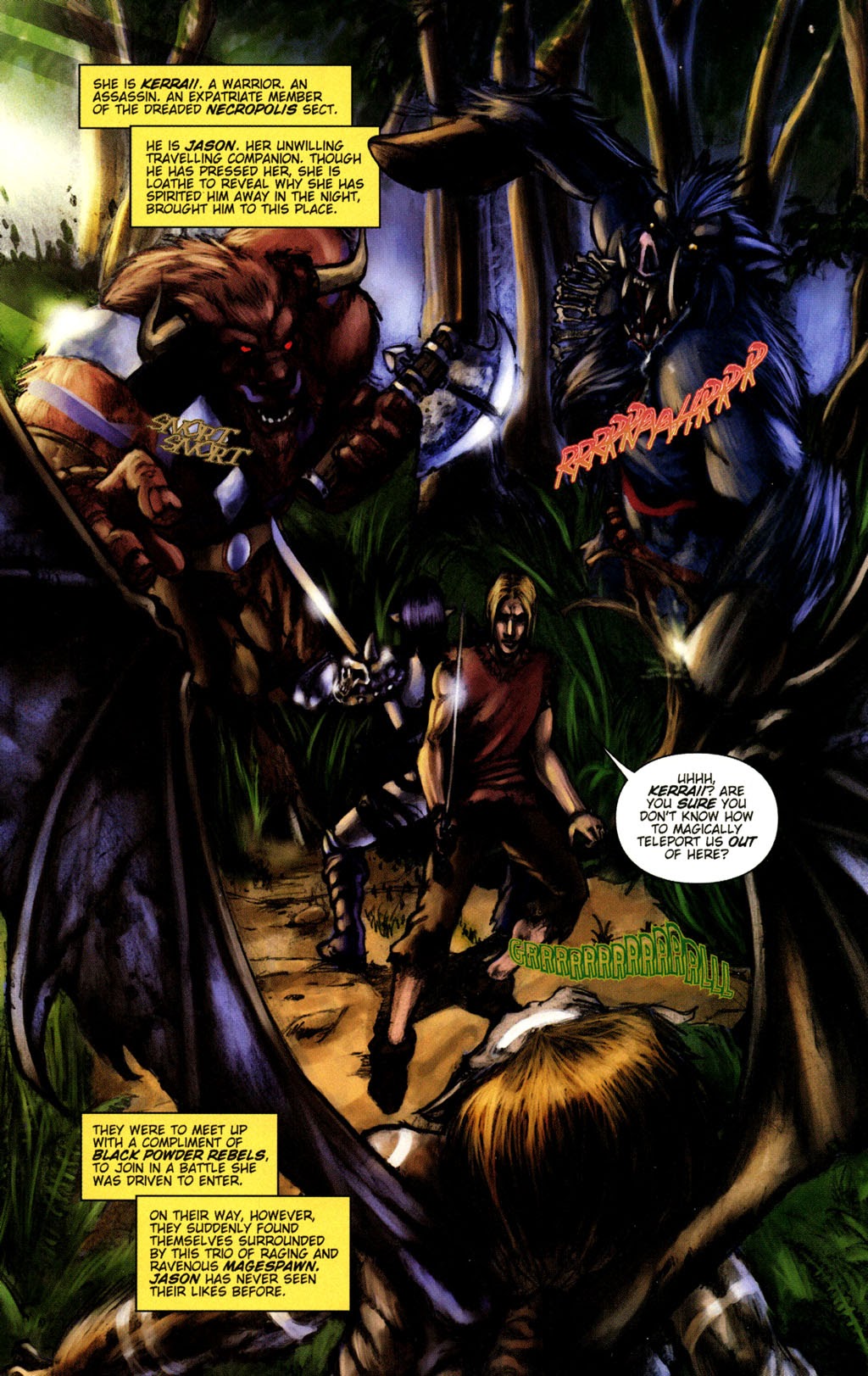 Read online Mage Knight: Stolen Destiny comic -  Issue #3 - 3
