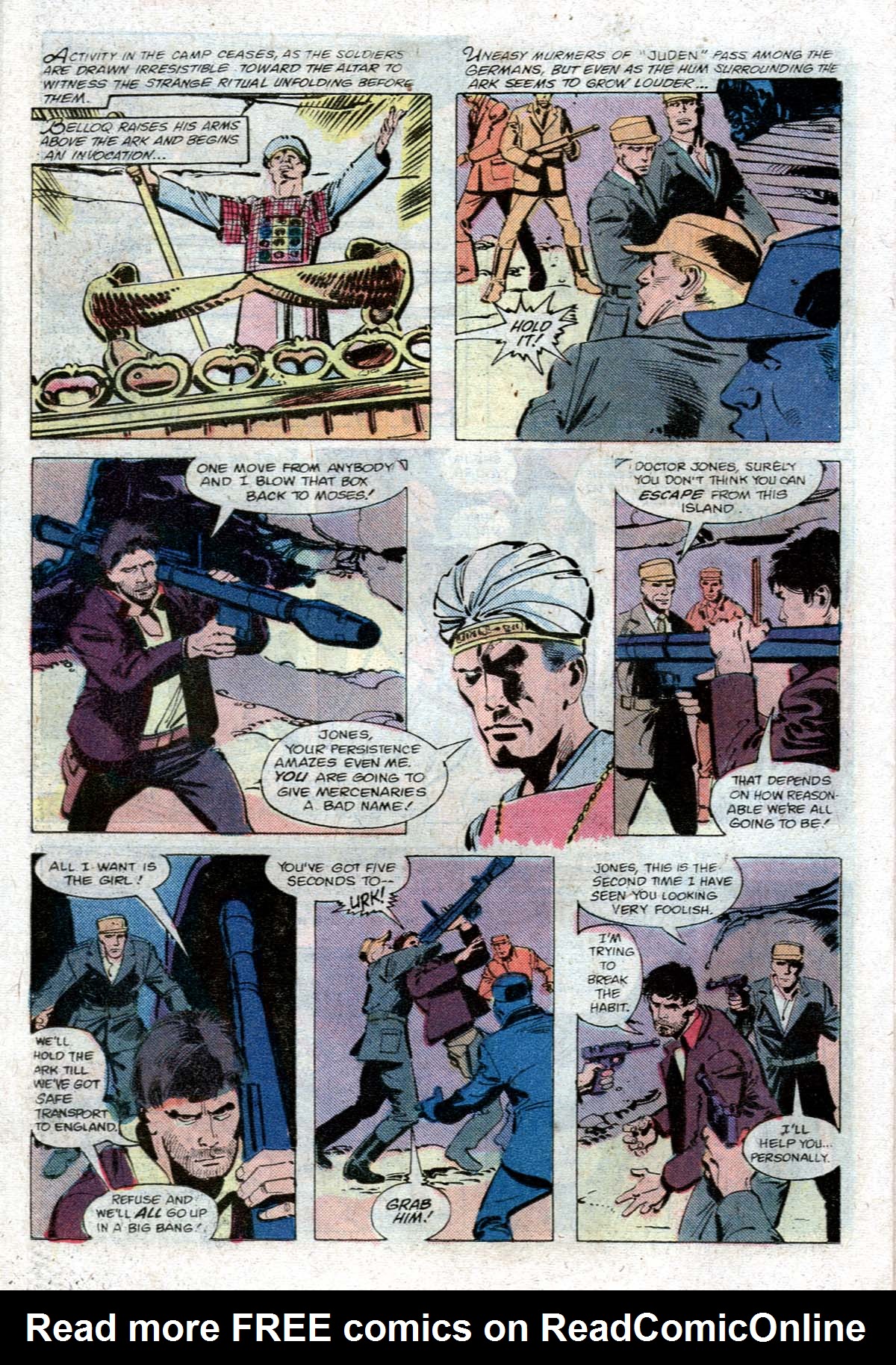 Read online Raiders of the Lost Ark comic -  Issue #3 - 18