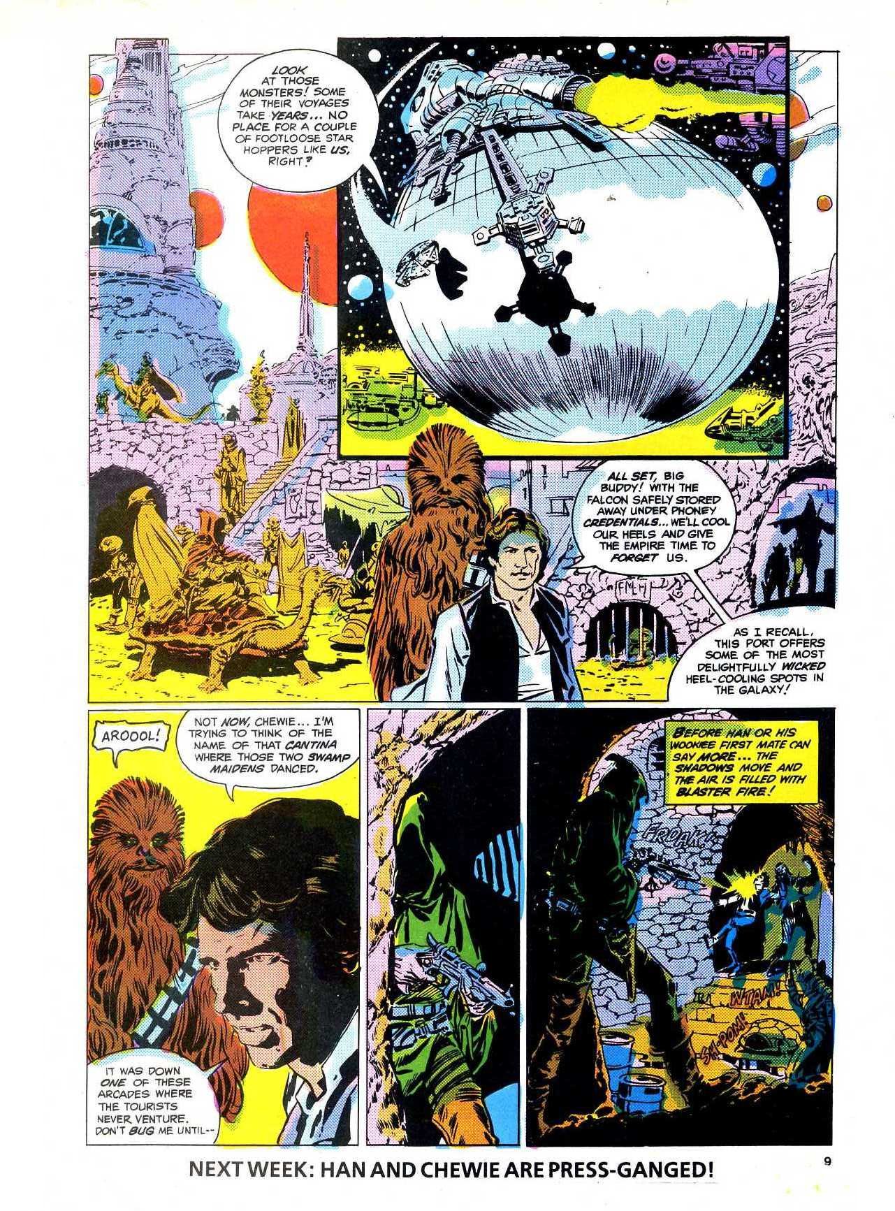 Read online Return of the Jedi comic -  Issue #139 - 9