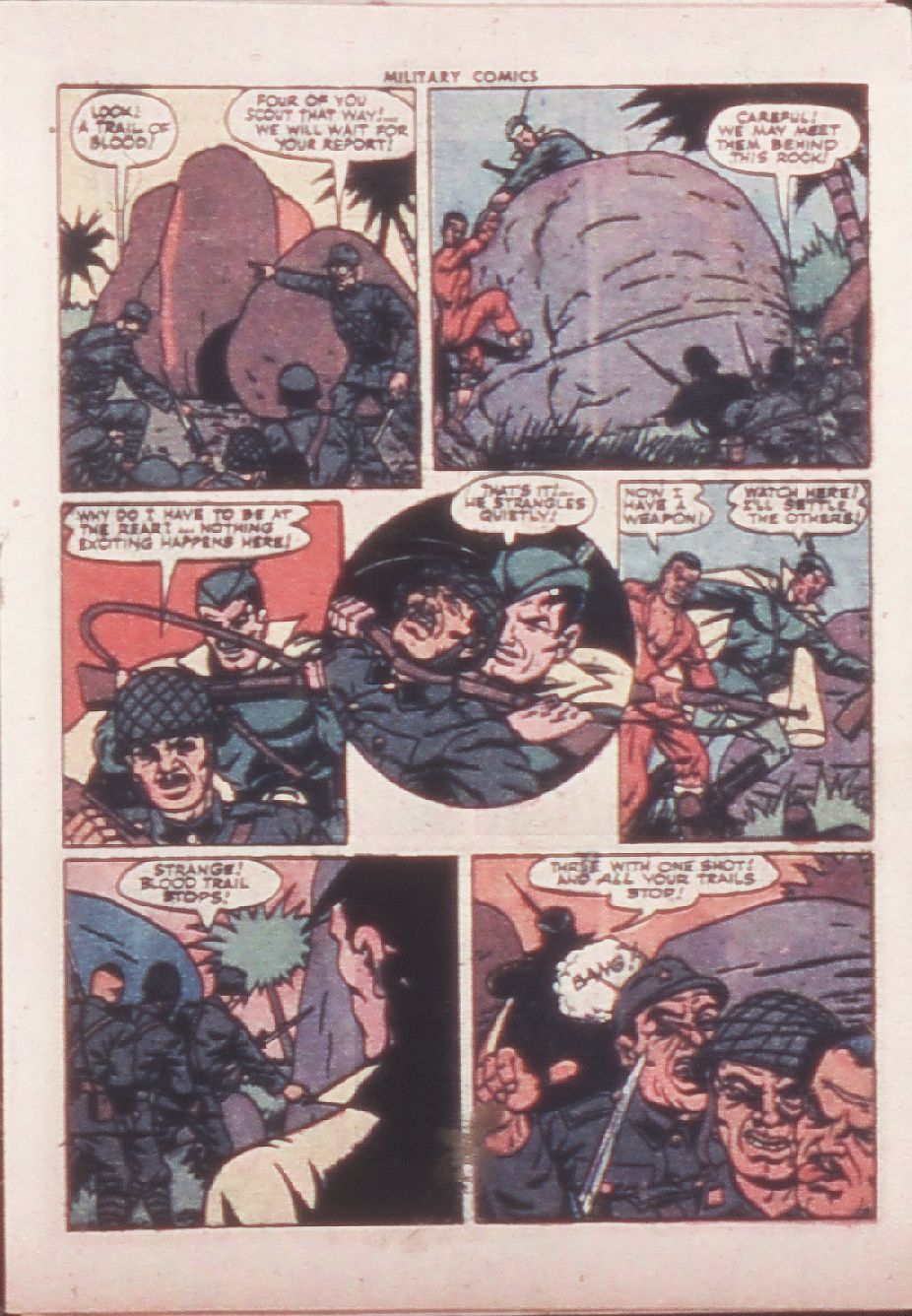 Read online Military Comics comic -  Issue #32 - 27