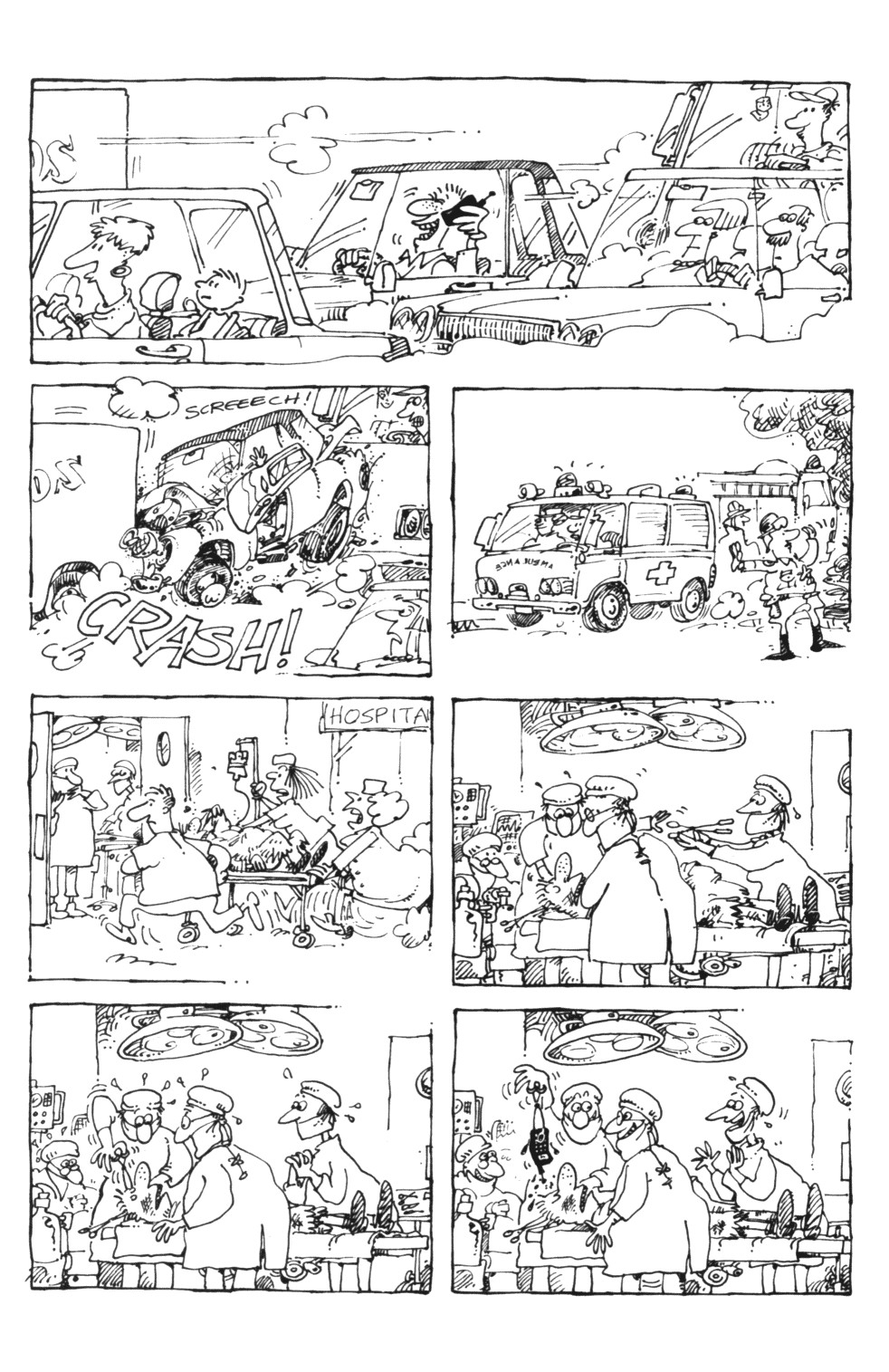 Read online Sergio Aragonés Actions Speak comic -  Issue #4 - 6