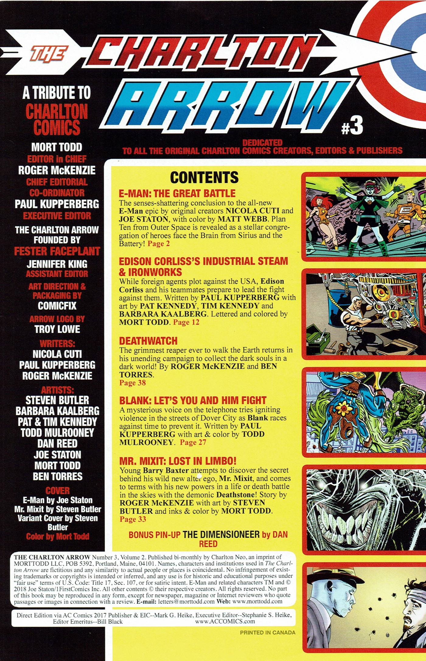 Read online The Charlton Arrow (2017) comic -  Issue #3 - 4