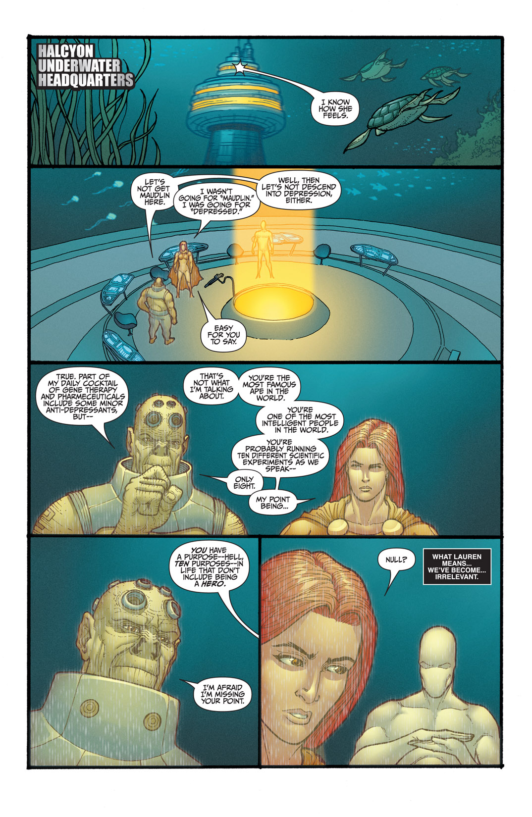 Read online Halcyon comic -  Issue #2 - 8