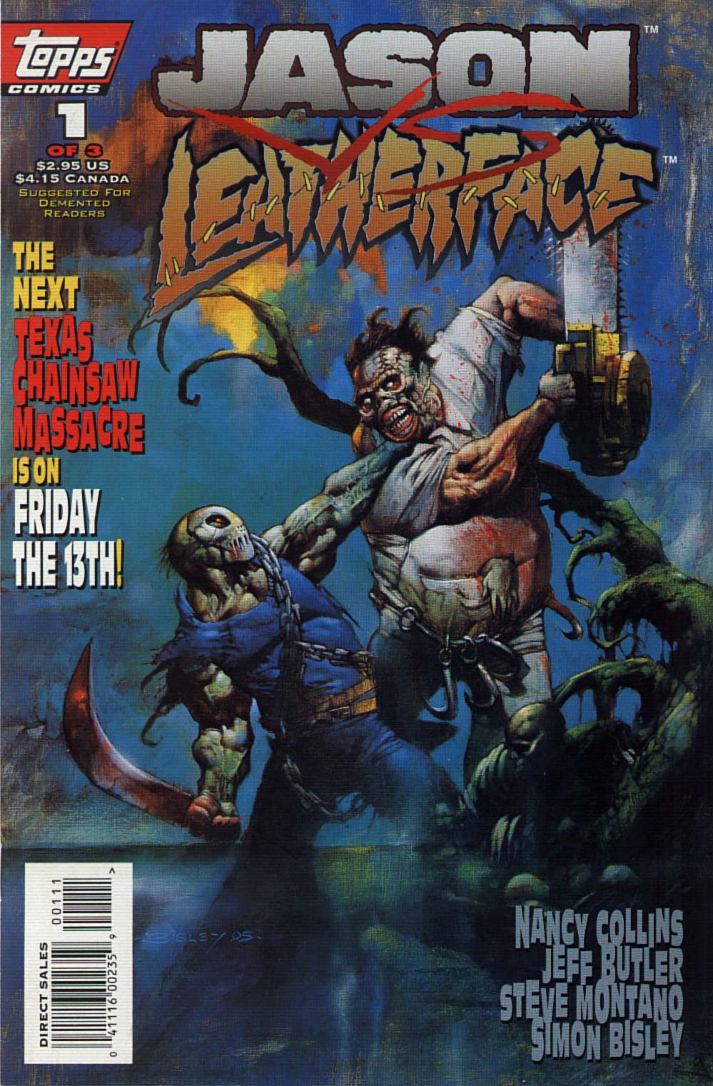 Read online Jason vs Leatherface comic -  Issue #1 - 1