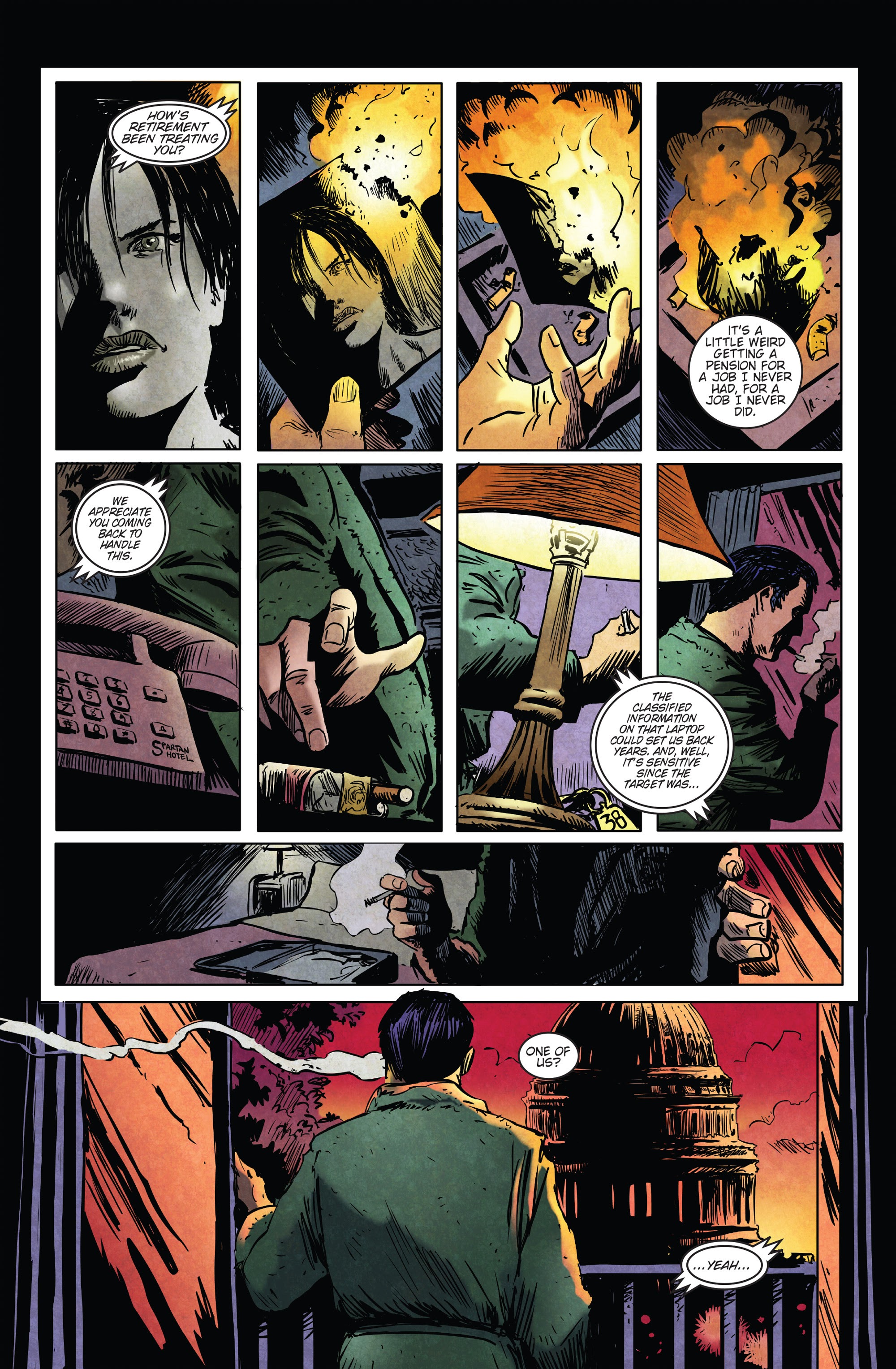 Read online Left On Mission comic -  Issue #1 - 3