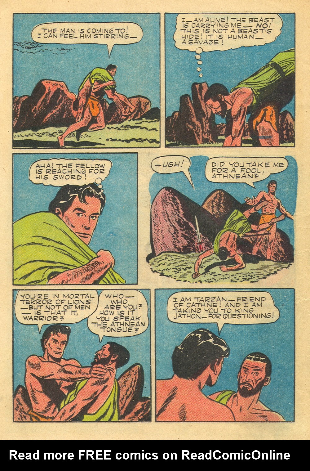 Read online Tarzan (1948) comic -  Issue #36 - 8